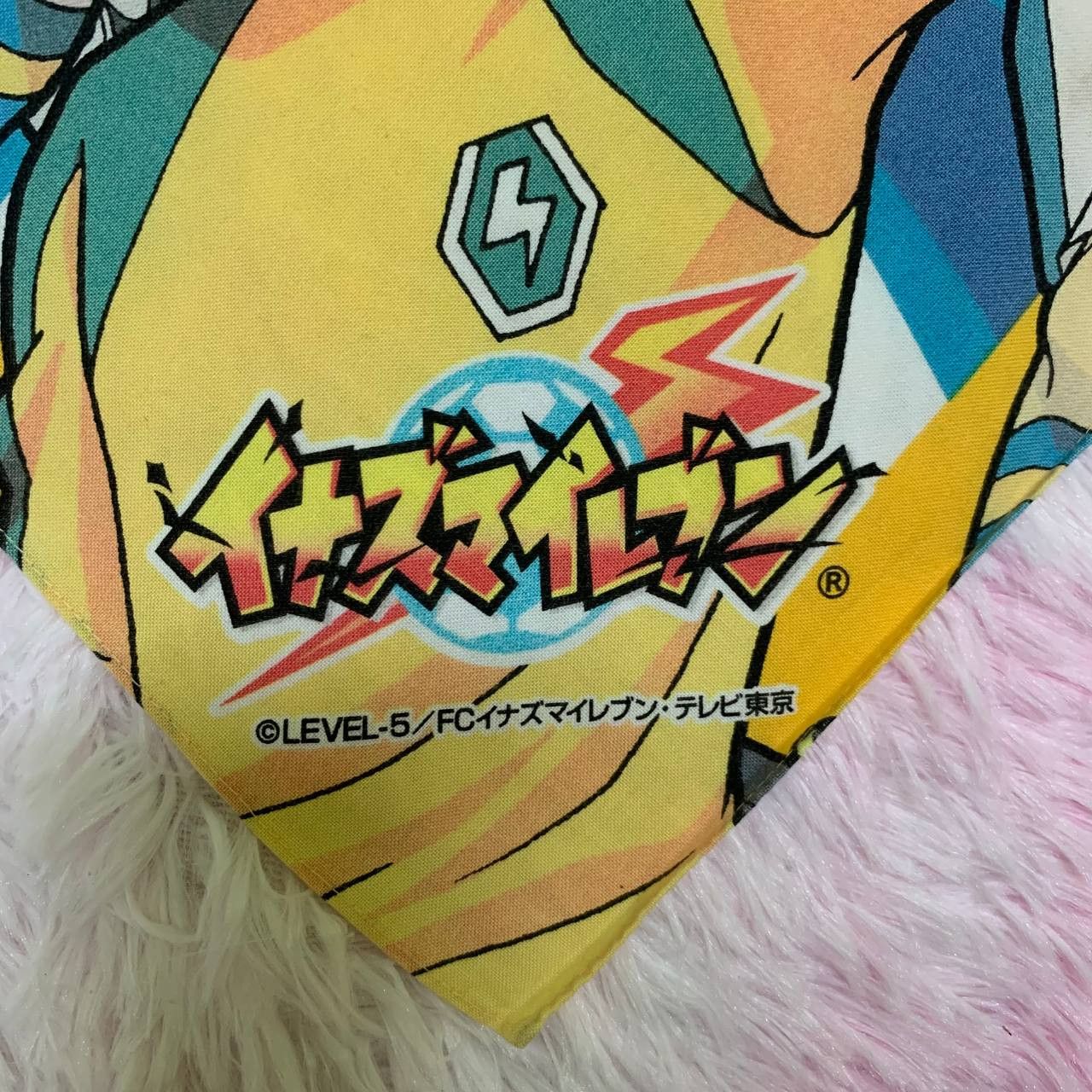 Anime × Japanese Brand × Vintage RARE Vintage Inazuma Eleven Handkerchief Bandana Anime Manga Size ONE SIZE - 2 Thumbnail