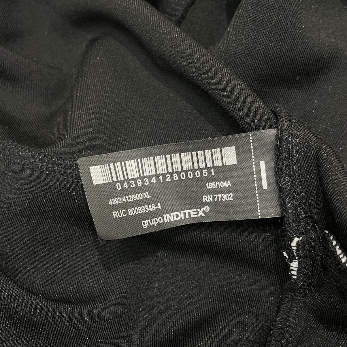 Zara Zara Zip Track Jacket Black Size US XL / EU 56 / 4 - 4 Thumbnail