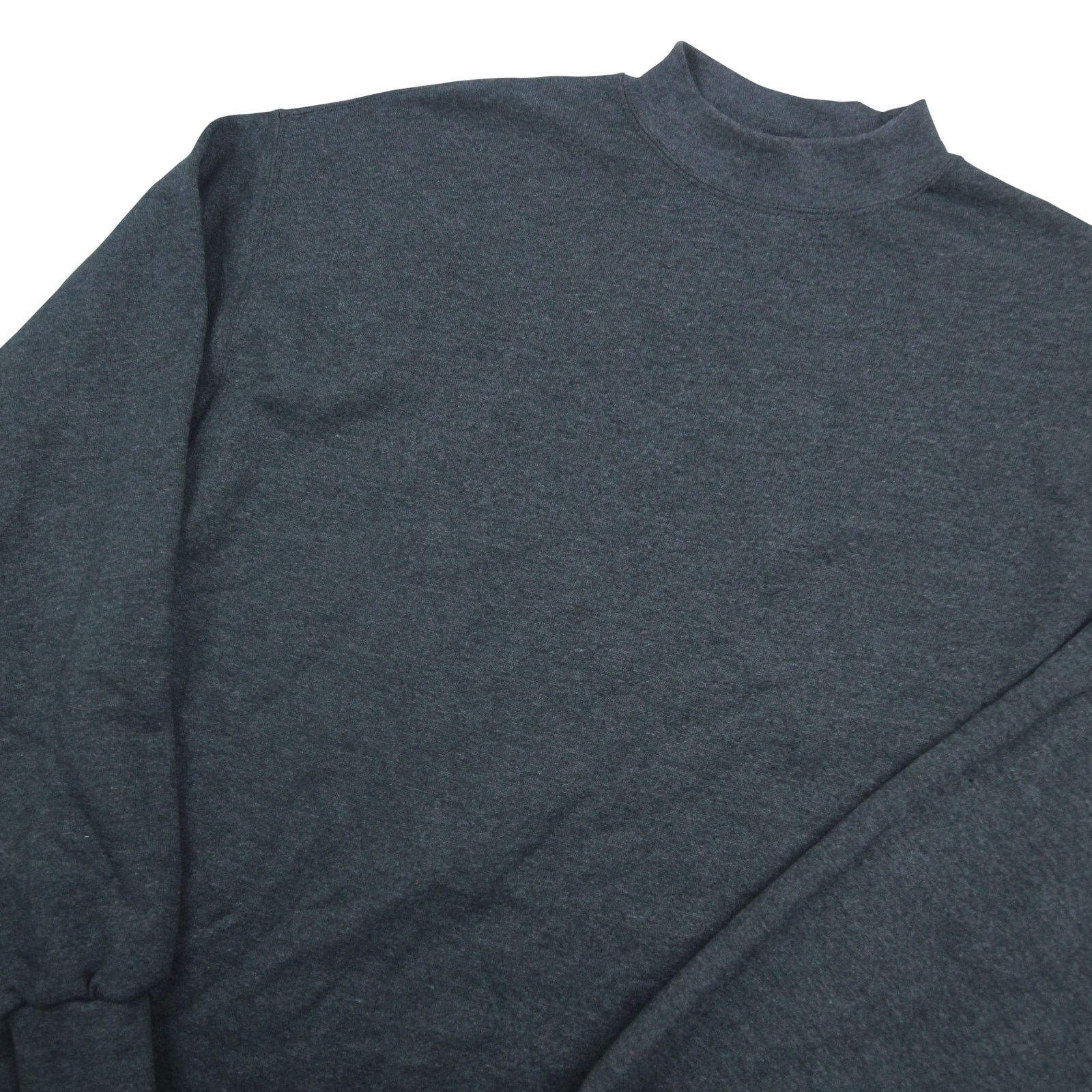 Nike × Vintage Vintage 90s Nike Mock Neck Sweatshirt Size US M / EU 48-50 / 2 - 2 Thumbnail