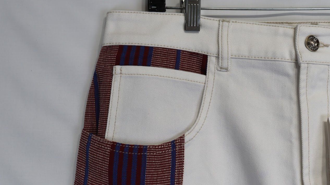 o1rshd1 Keita Denim Jeans in White