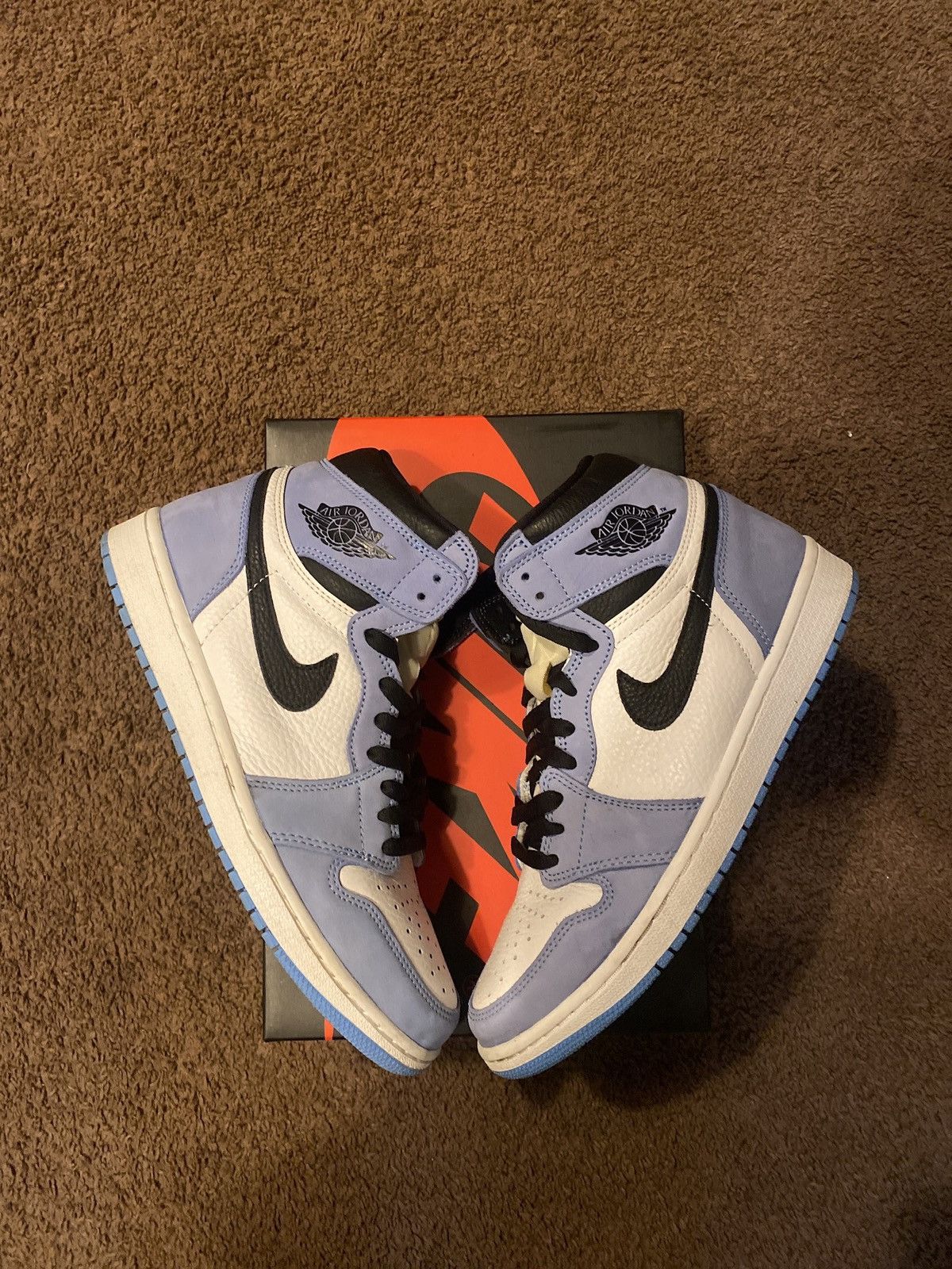 Jordan Brand Jordan one University blue Size US 9.5 / EU 42-43 - 4 Thumbnail