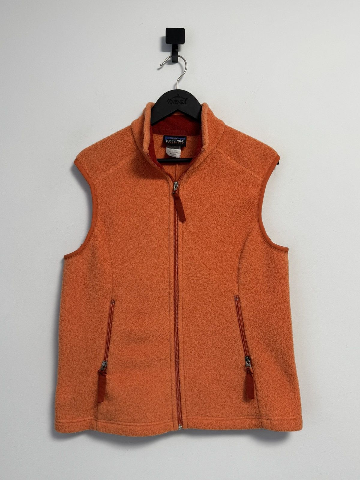 Patagonia Vintage Patagonia Synchilla Women’s Peach Fleece Vest Size XL / US 12-14 / IT 48-50 - 1 Thumbnail