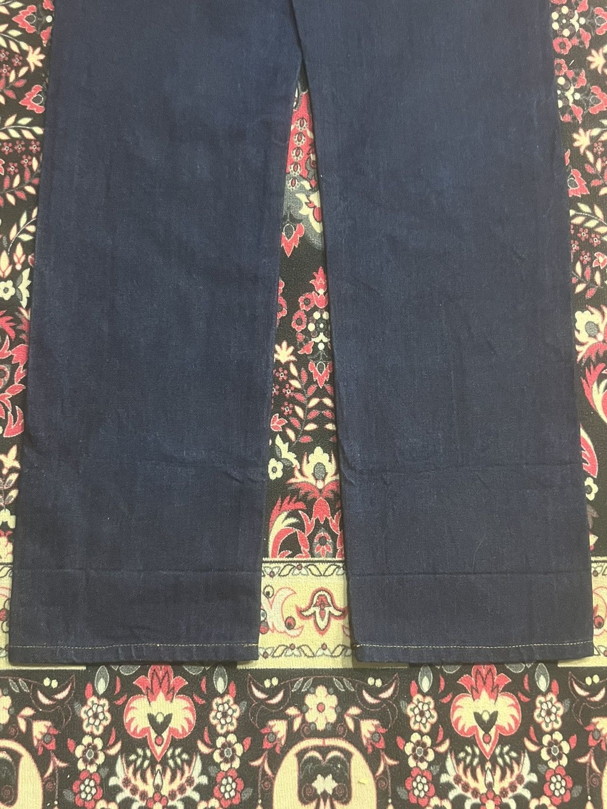 Vintage Vintage Cepo Craft Raw Indigo Straight Leg Selvedge Jeans Size US 28 / EU 44 - 11 Thumbnail
