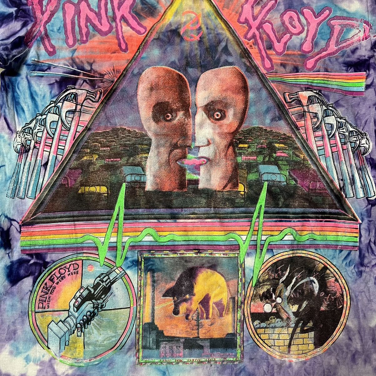 Band Tees × Vintage Vintage 80’s Pink Floyd Album Tribute AOP Band T-Shirt Size US XL / EU 56 / 4 - 4 Thumbnail