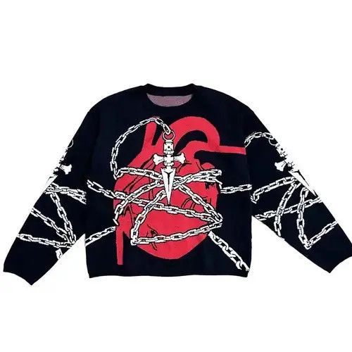 Japanese Brand Women's pullover cotton warm knit Size ONE SIZE - 4 Thumbnail