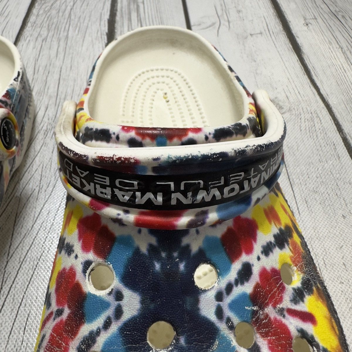 Crocs × Grateful Dead × Market Crocs x Chinatown Market x Grateful Dead 2020 Size US 7 / EU 40 - 5 Thumbnail