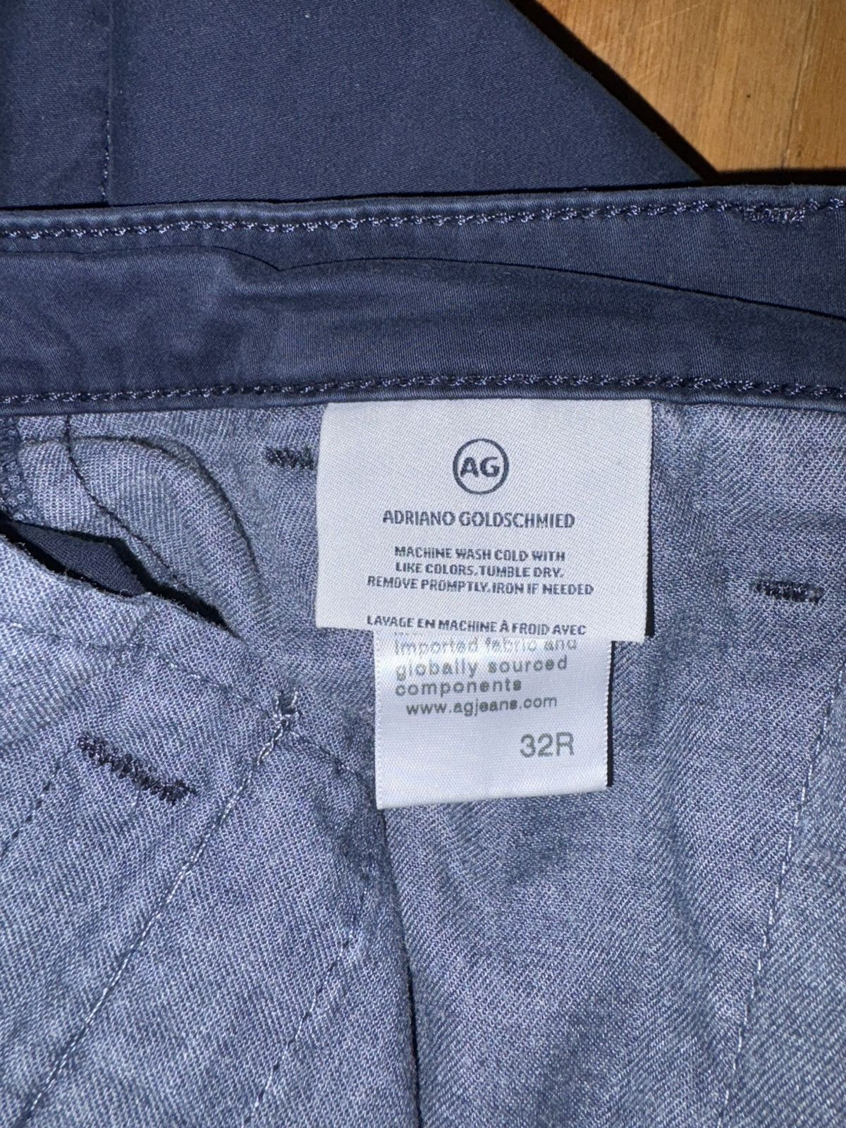 AG Adriano Goldschmied AG Adriano Goldschmied Navy Khaki Shorts Size US 32 / EU 48 - 3 Thumbnail