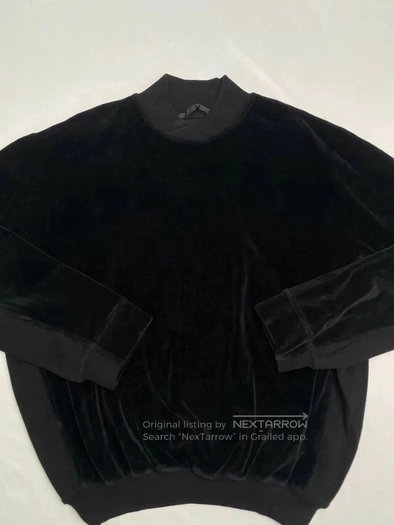 Haider Ackermann Haider Ackermann Men's Velvet Sweatshirt. Size US XS / EU 42 / 0 - 4 Thumbnail