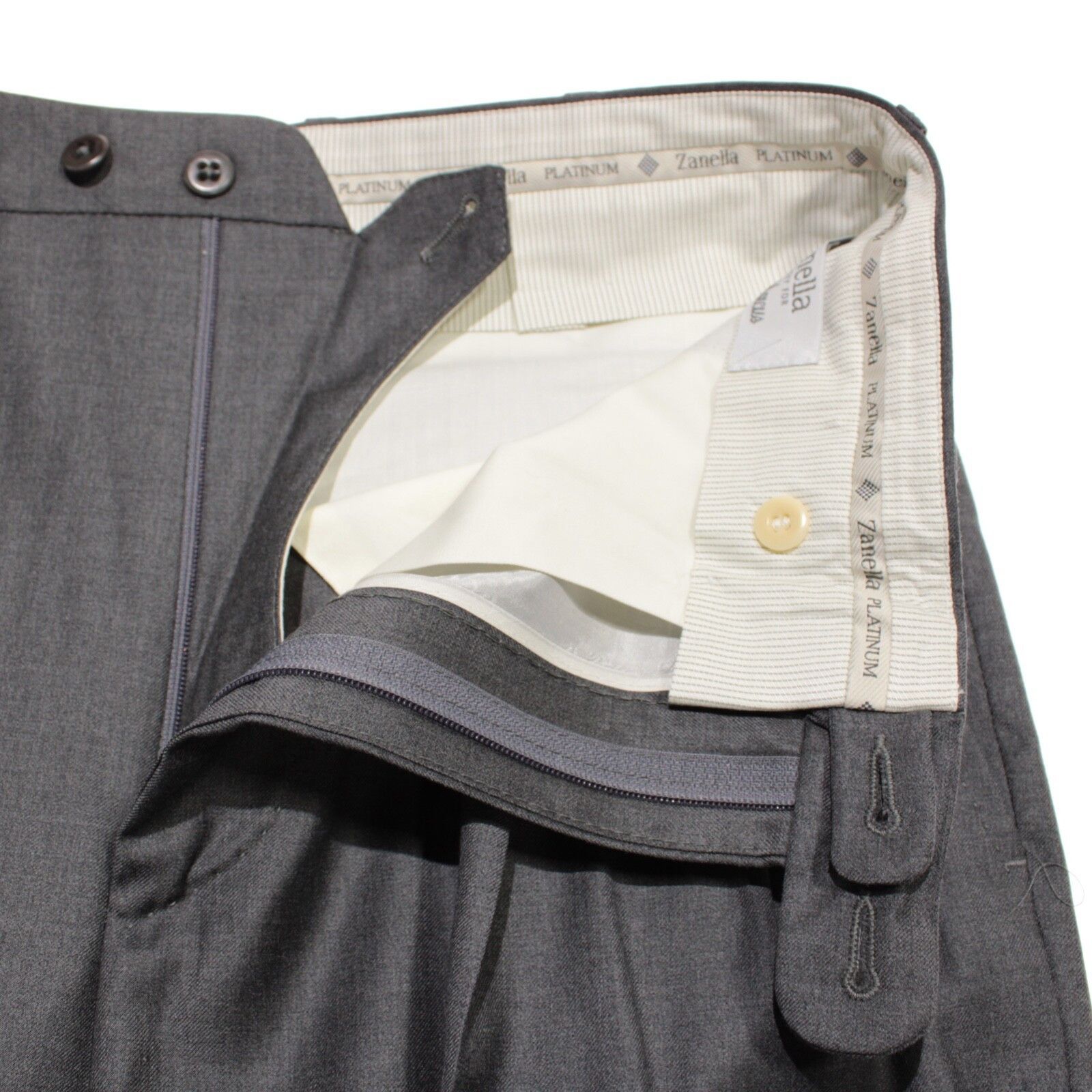 Zanella Zanella New with tags Dress Pants Size 33 US In Gray Size US 33 - 3 Thumbnail