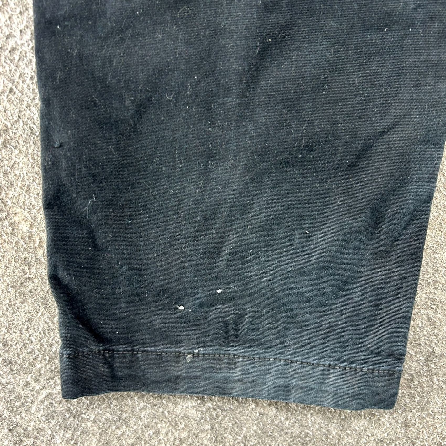 Carhartt Carhartt Pants Mens 32x34 Black Straight Leg Relaxed Fit Canvas Logo Workwear Casual 5-Pocket Carhartt Size US 32 / EU 48 - 6 Thumbnail