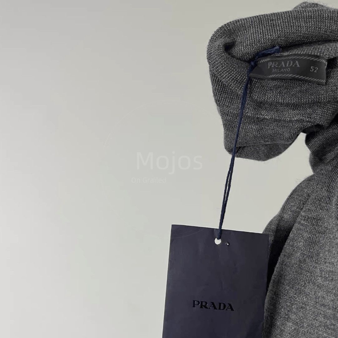 Prada Sz 50 Prada High Neck Basic Knitwear-2508 Size US M / EU 48-50 / 2 - 5 Thumbnail