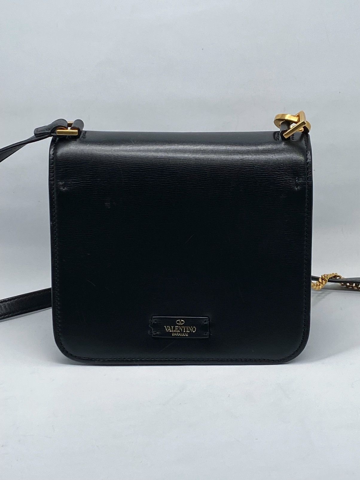Valentino Valentino Garavani Small VSling Leather Shoulder Bag Size ONE SIZE - 7 Thumbnail