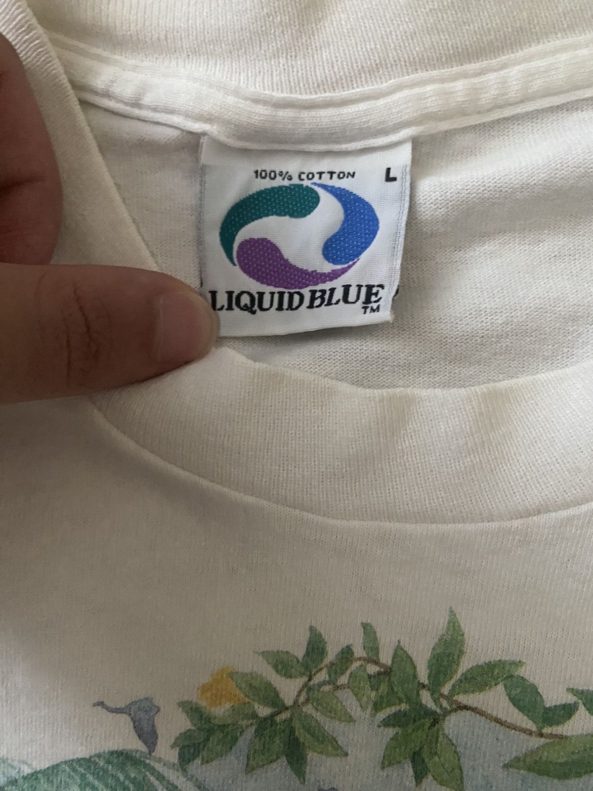 Grateful Dead × Liquid Blue × Vintage “Rainforest Dead” summer tour 93’ Size US L / EU 52-54 / 3 - 3 Thumbnail