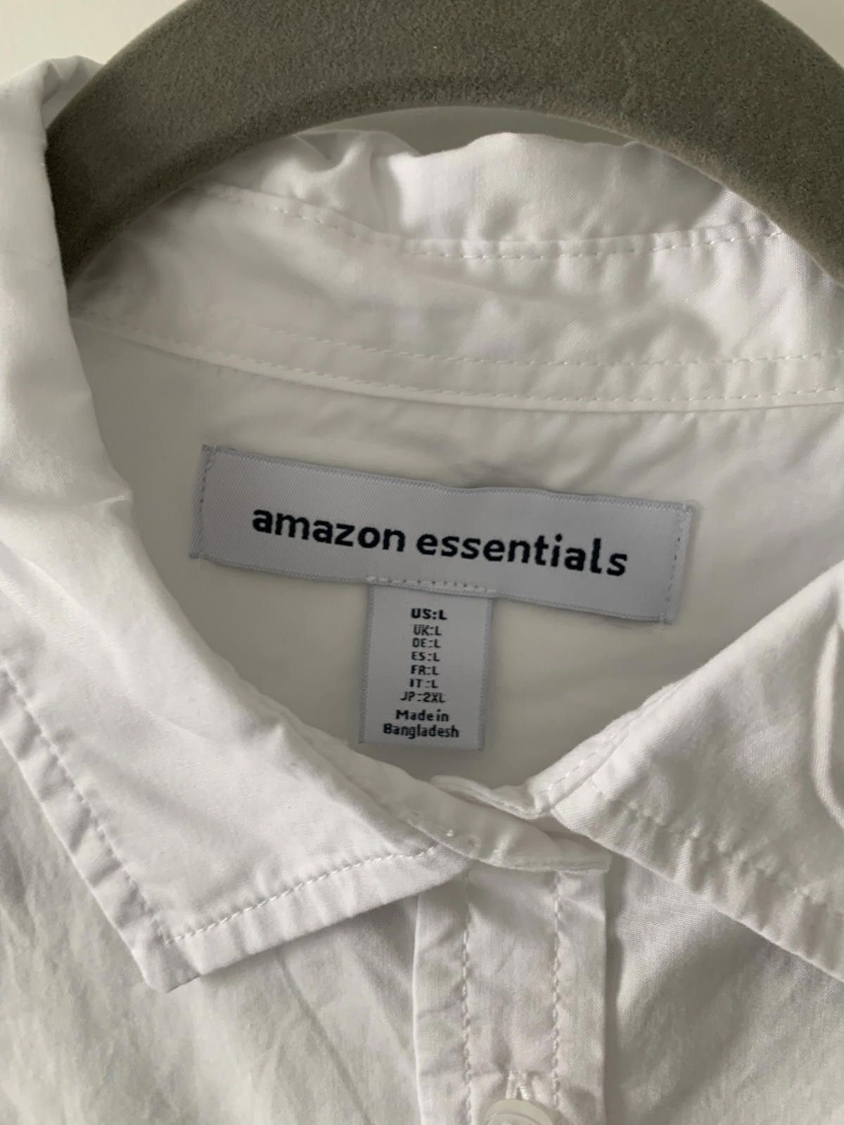Other White Button Down Long Sleeve Shirt Size L / US 10 / IT 46 - 2 Thumbnail