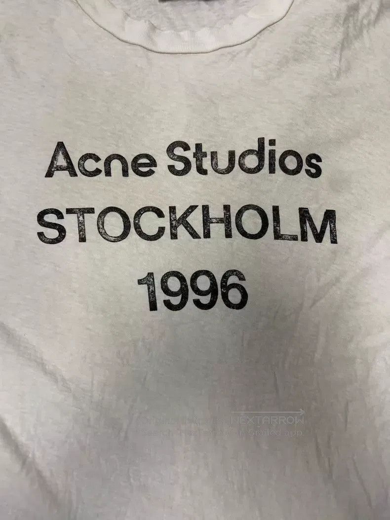 Acne Studios Acne Studios 1996 series letter logo distressed print roun Size US XS / EU 42 / 0 - 3 Thumbnail