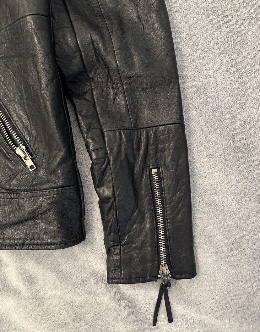 Leather Deadwood real leather biker moto jacket Size US M / EU 48-50 / 2 - 10 Thumbnail