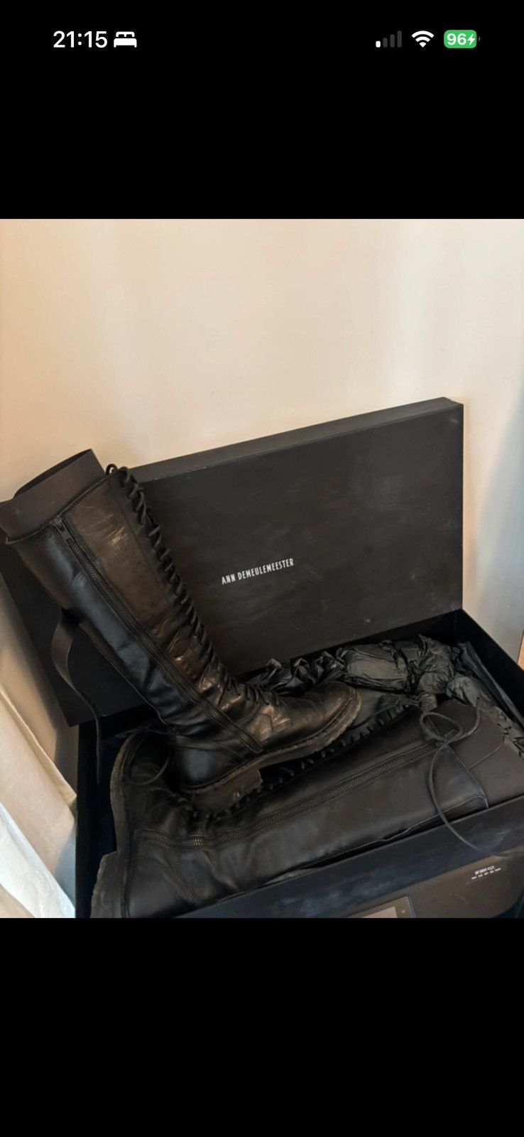 Ann Demeulemeester Ann Demeulemeester Dallas Boots Size US 6.5 / IT 36.5 - 1 Thumbnail