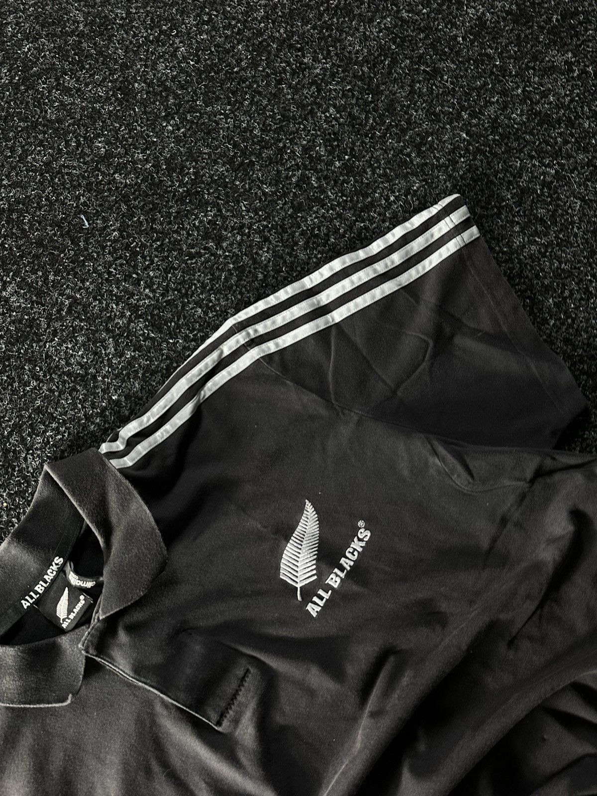 Adidas × Canterbury of New Zealand 00s VINTAGE ADIDAS ALL BLACKS RUGBY NEW ZEALAND SIZE XL-XXL Size US XL / EU 56 / 4 - 4 Thumbnail