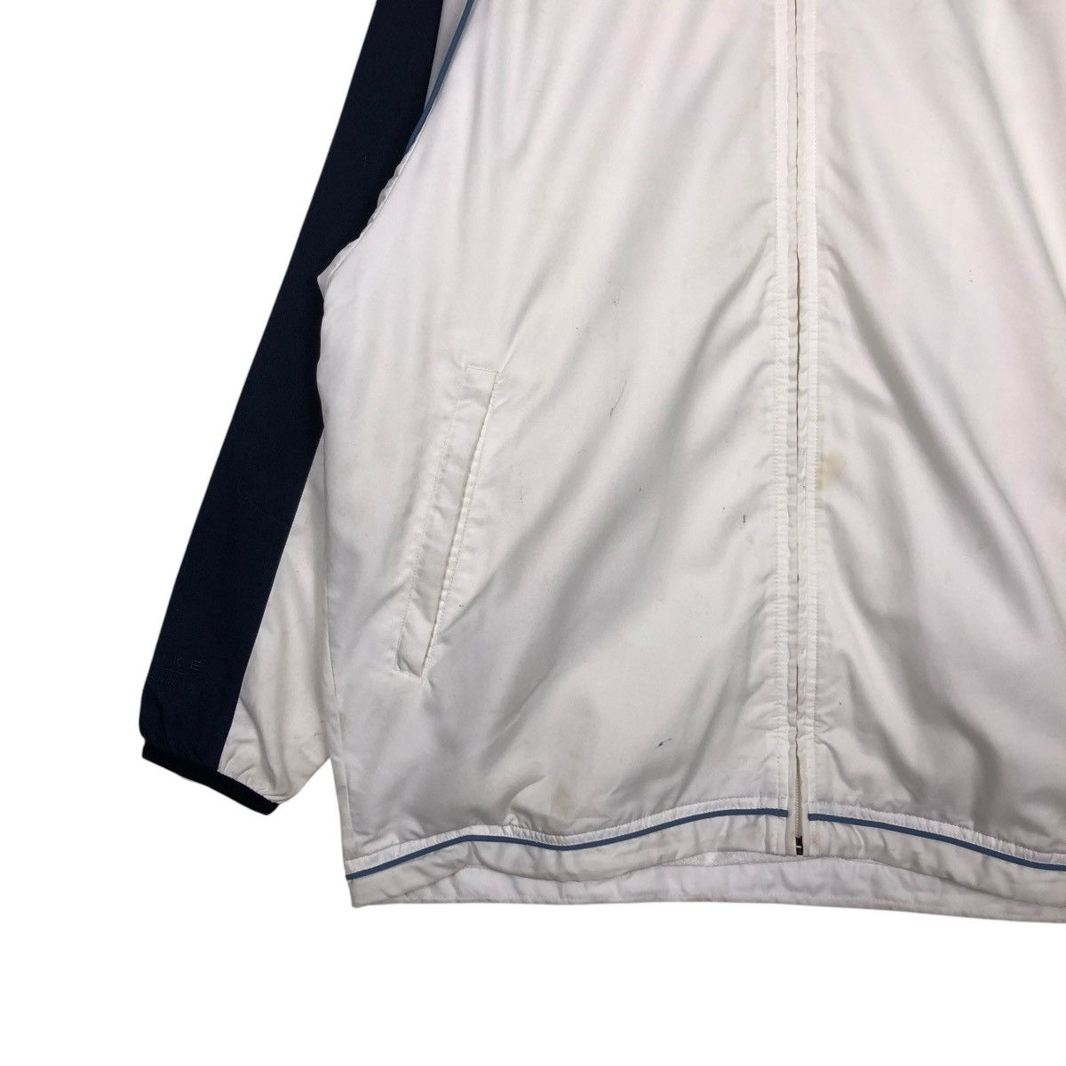Nike 🔥VINTAGE ZIPPER JACKET NIKE COURT BACKHIT BIG LOGO TENNIS Size US L / EU 52-54 / 3 - 6 Thumbnail