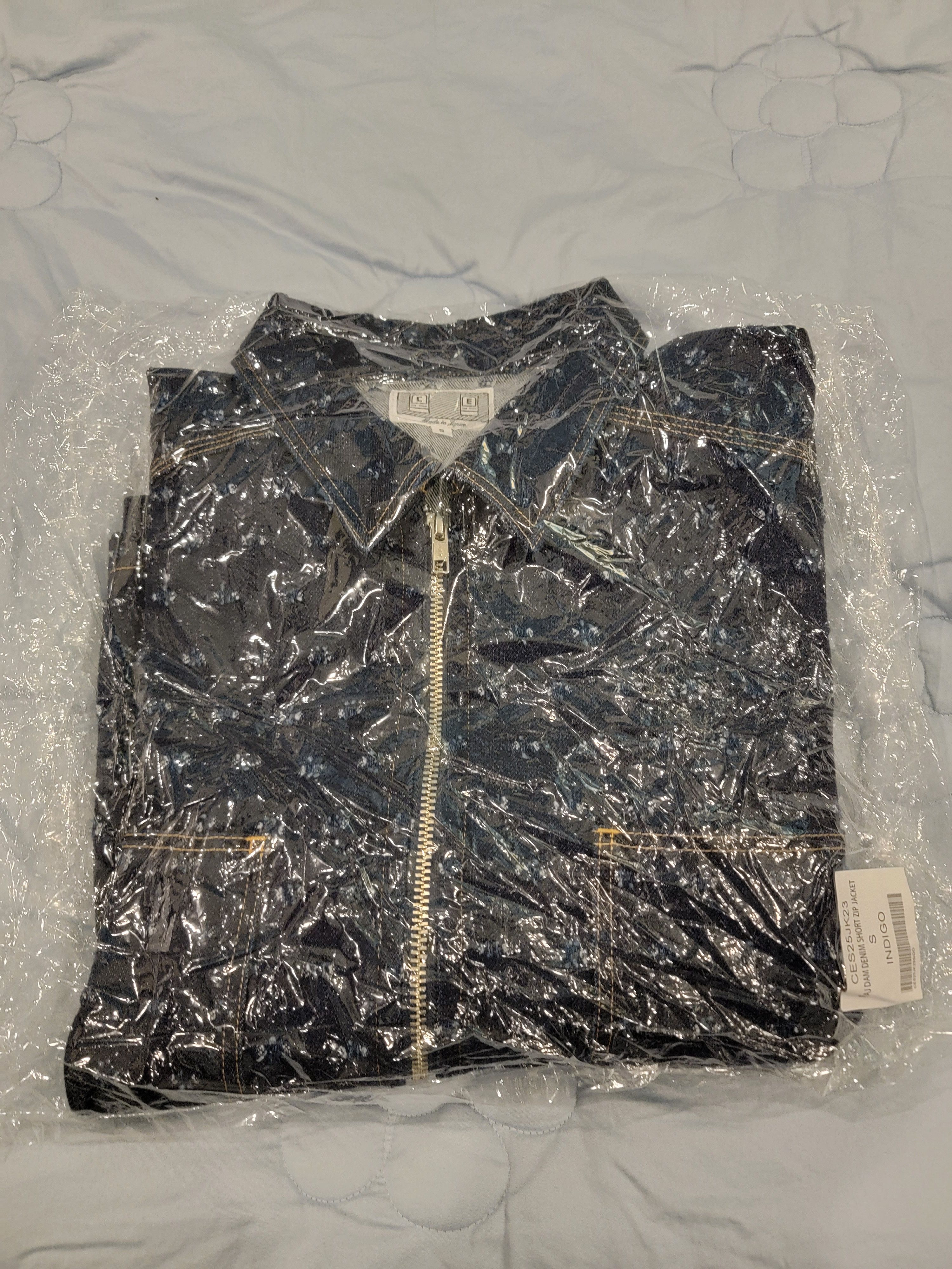 Cav Empt MAJ DAM Denim Short Zip Jacket Size US S / EU 44-46 / 1 - 10 Thumbnail