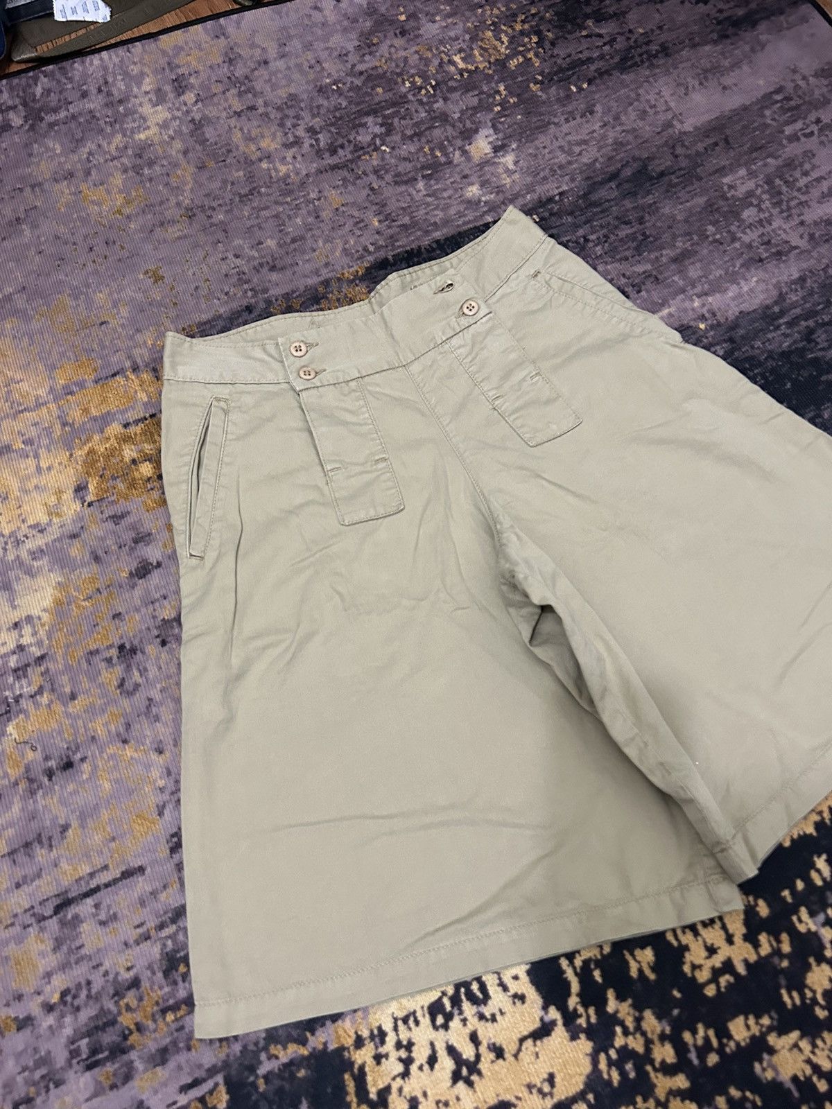 Zucca zucca travail open button front rise shortpans Size US 29 - 4 Thumbnail