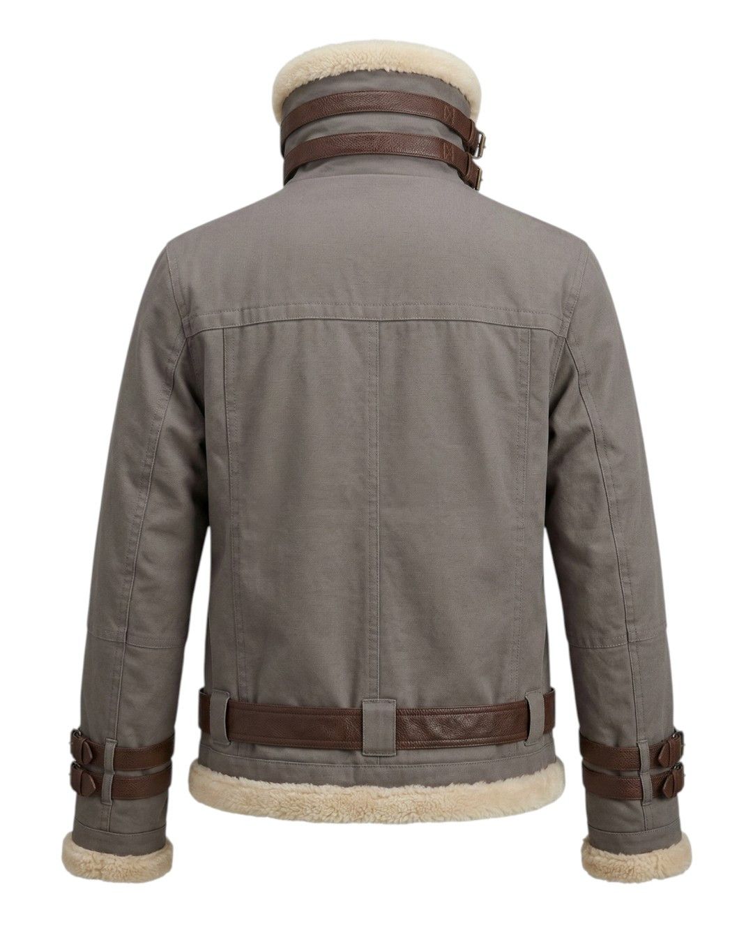 Burberry Prorsum F/W 2010 HIGH NECK SHEARLING BOMBER JACKET Size XS / US 0-2 / IT 36-38 - 2 Thumbnail