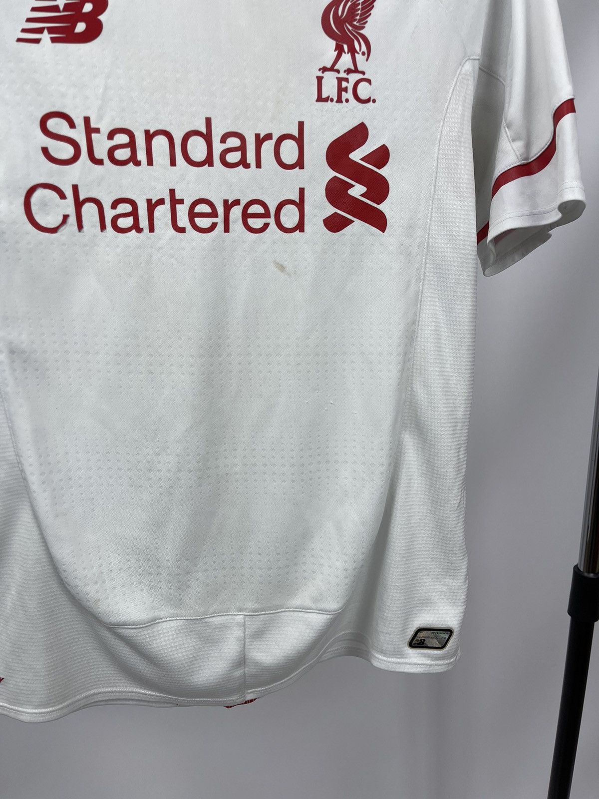 New Balance FC Liverpool 2015 2016 away Size S shirt soccer jersey Size US S / EU 44-46 / 1 - 4 Thumbnail