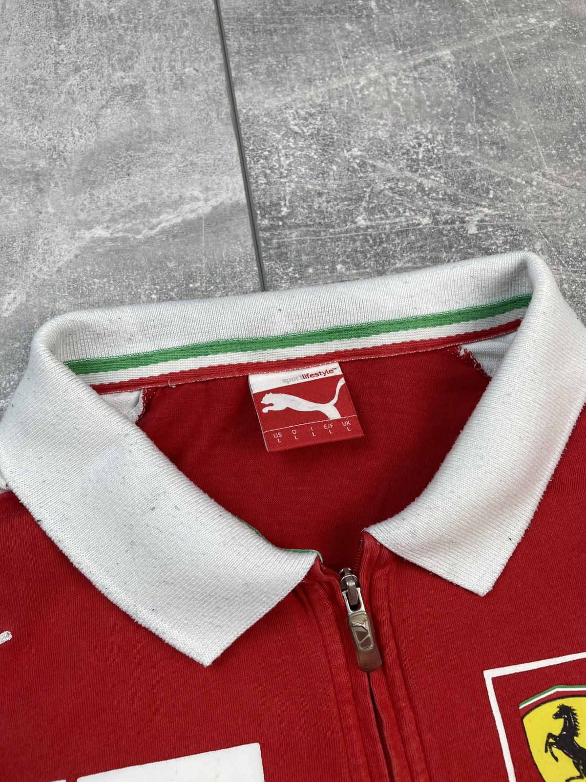 Formula 1 Puma Racing Ferrari Polo T-shirt Santander Formula 1 Size US L / EU 52-54 / 3 - 5 Thumbnail