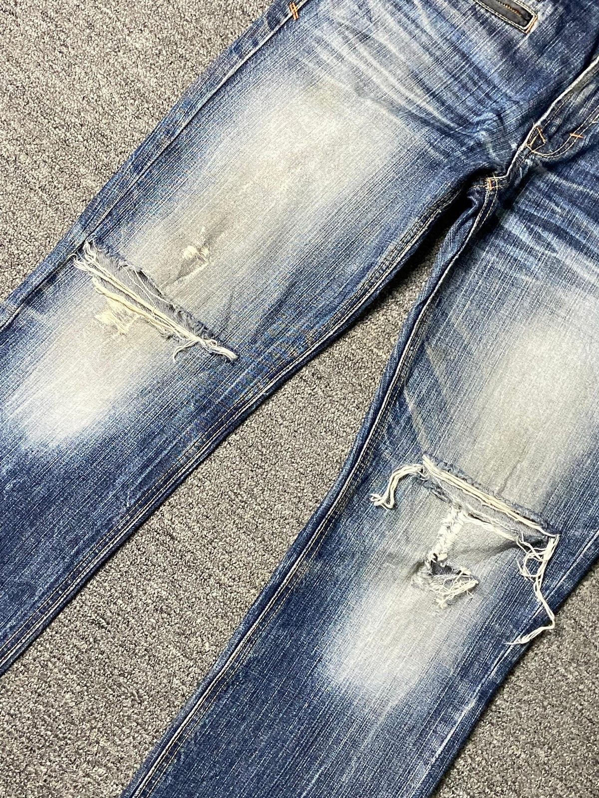 Japanese Brand × Other × Vintage AVAIL Brand Distressed Denim Ripped Jeans (132) Size US 33 - 9 Thumbnail