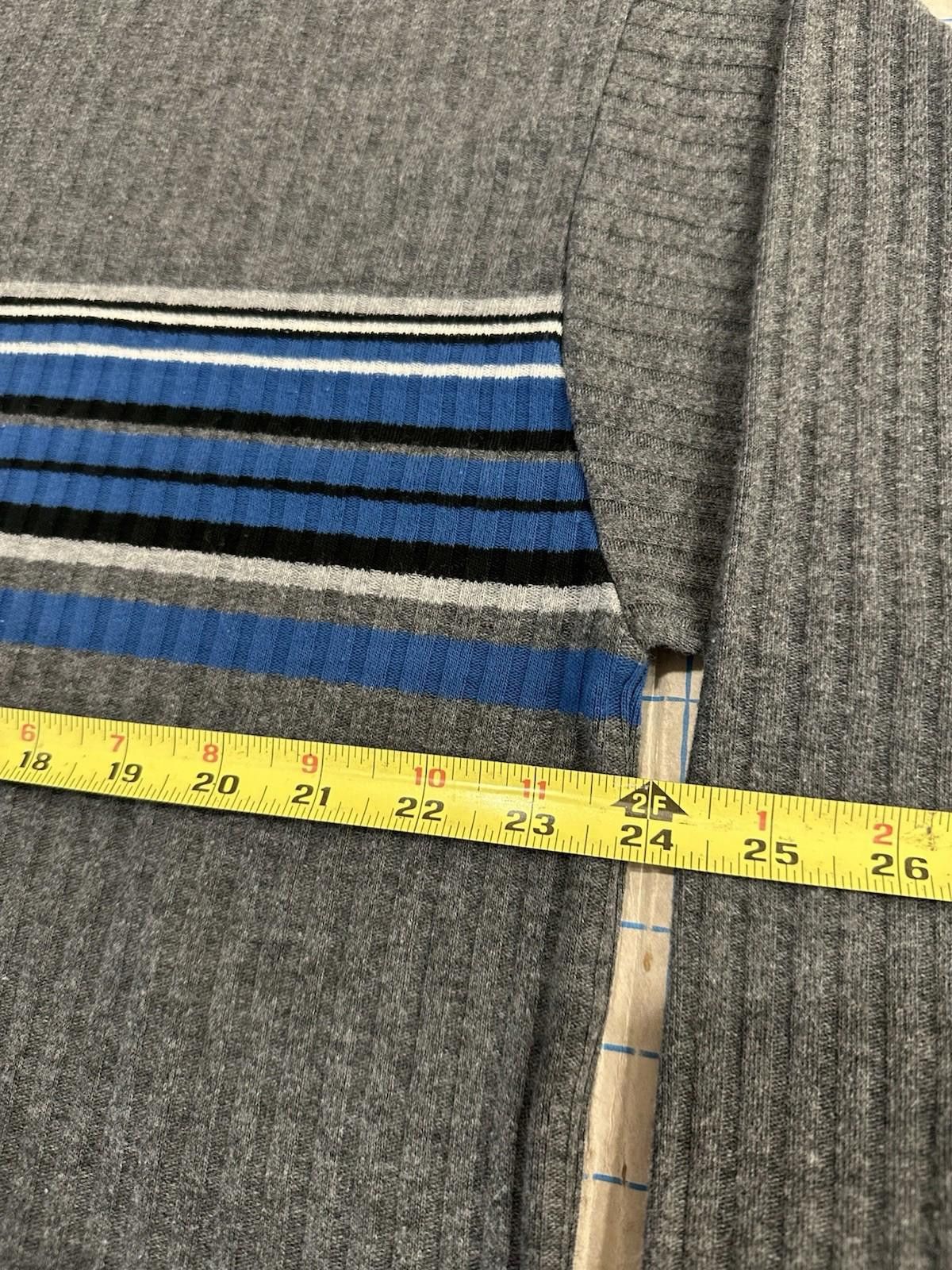Designer Center Stripe Sweater Pullover Zonz Acrylic Horizontal Size US XL / EU 56 / 4 - 11 Thumbnail