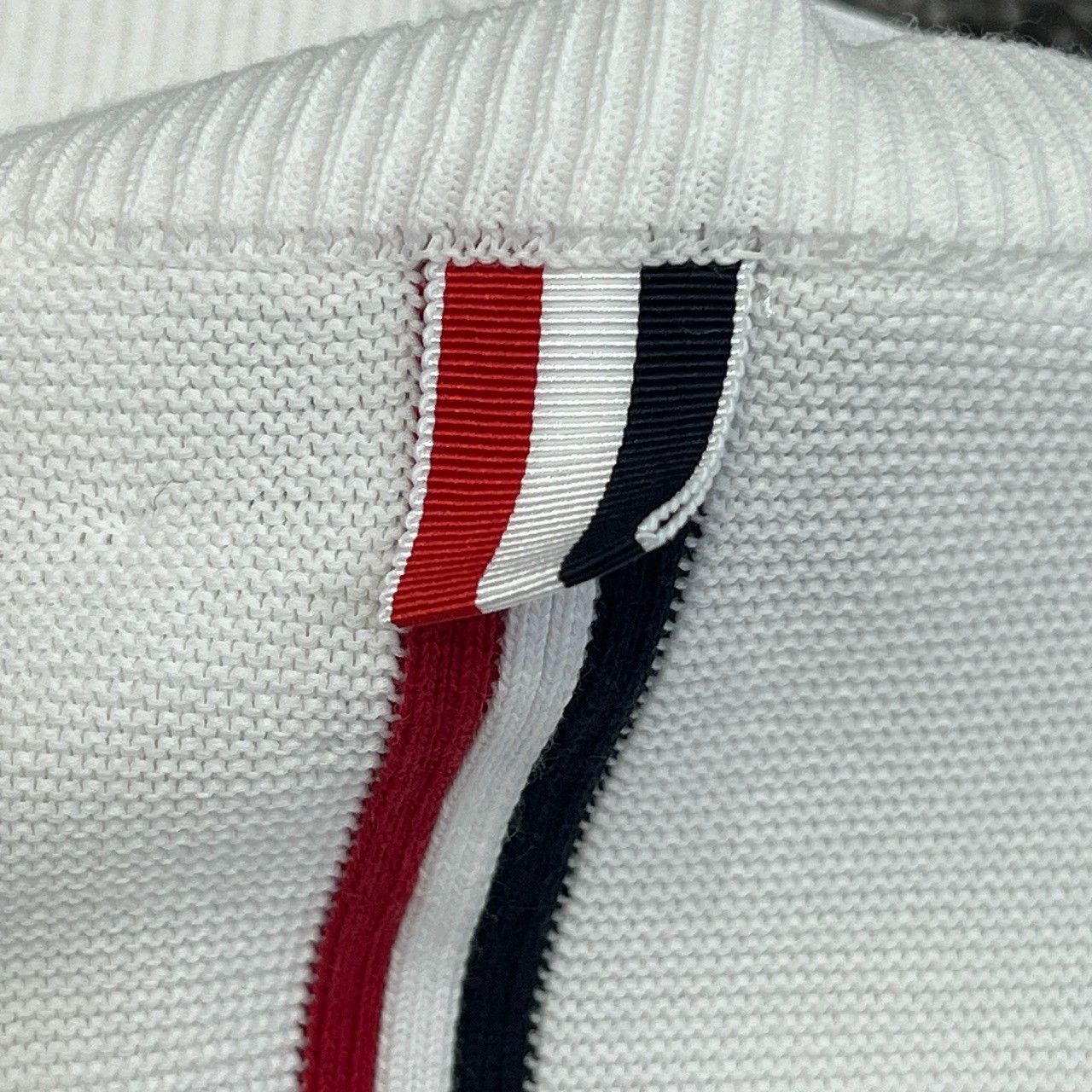 Thom Browne thom browne white knit cardigan with stripes Size US S / EU 44-46 / 1 - 8 Thumbnail