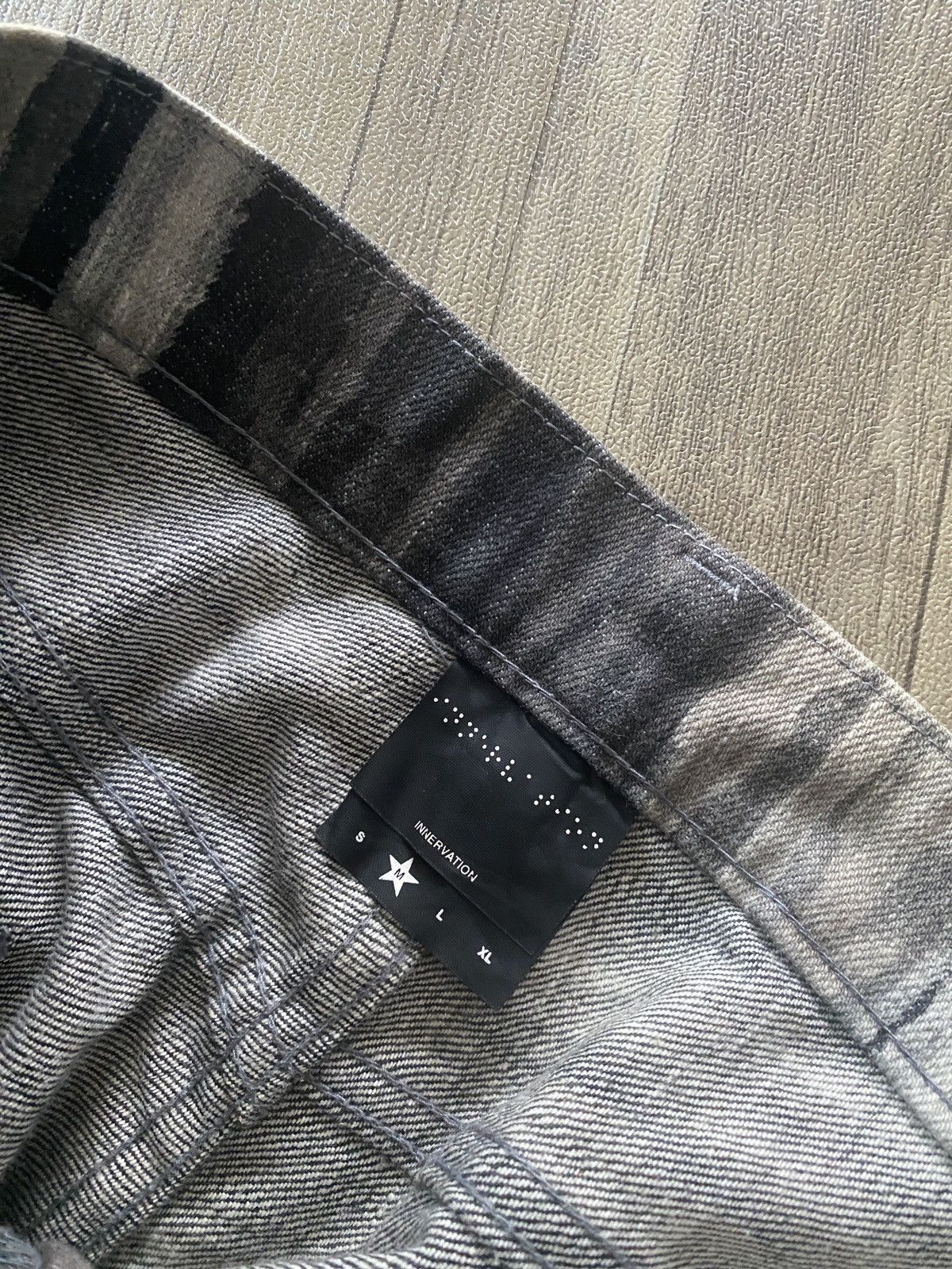 If Six Was Nine × Japanese Brand × Le Grande Bleu (L.G.B.) Innervation distressed multy color LGB style jeans Size US 32 / EU 48 - 3 Thumbnail