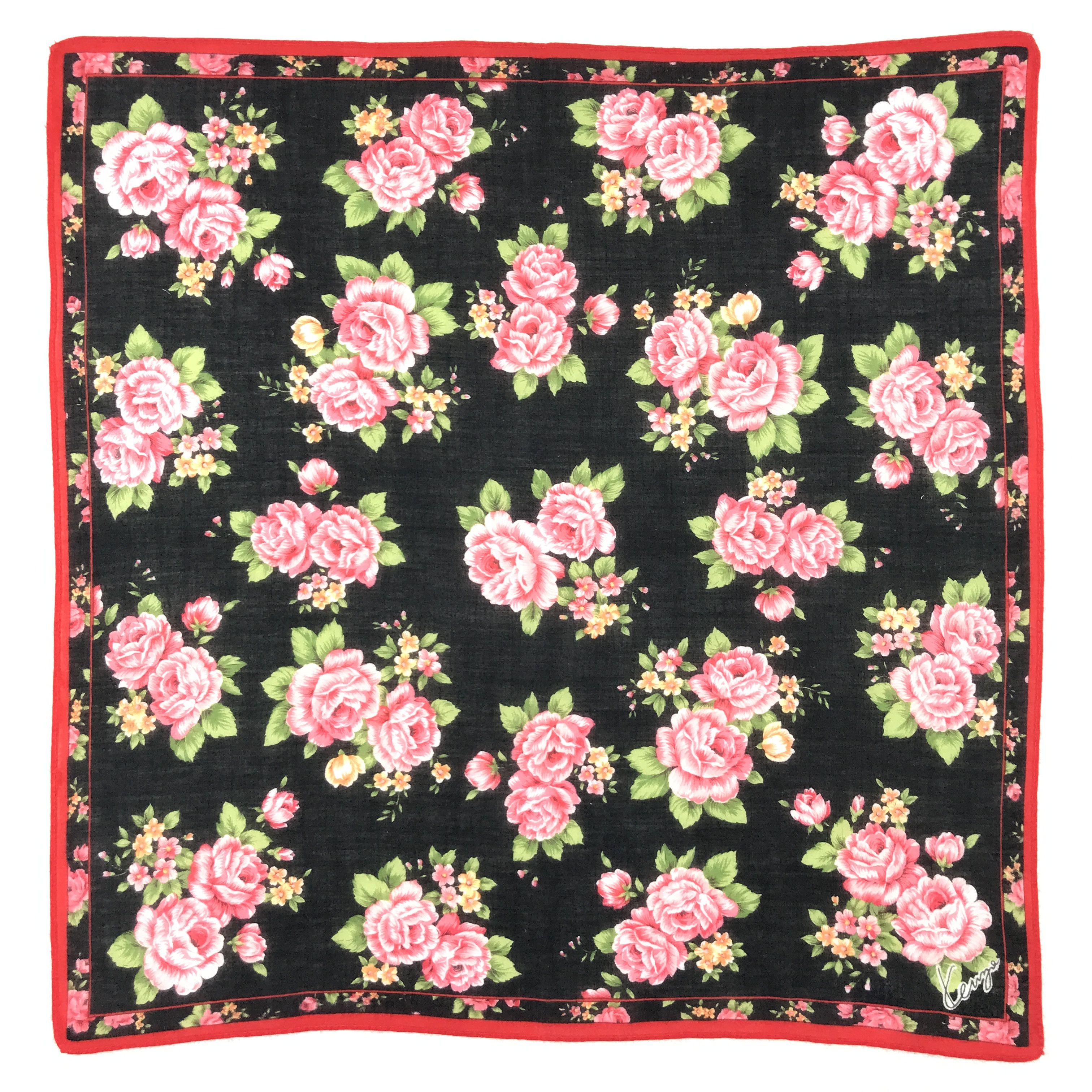 Japanese Brand × Kenzo × Vintage Vintage Kenzo Bandana Neckerchief Handkerchief Size ONE SIZE - 1 Thumbnail