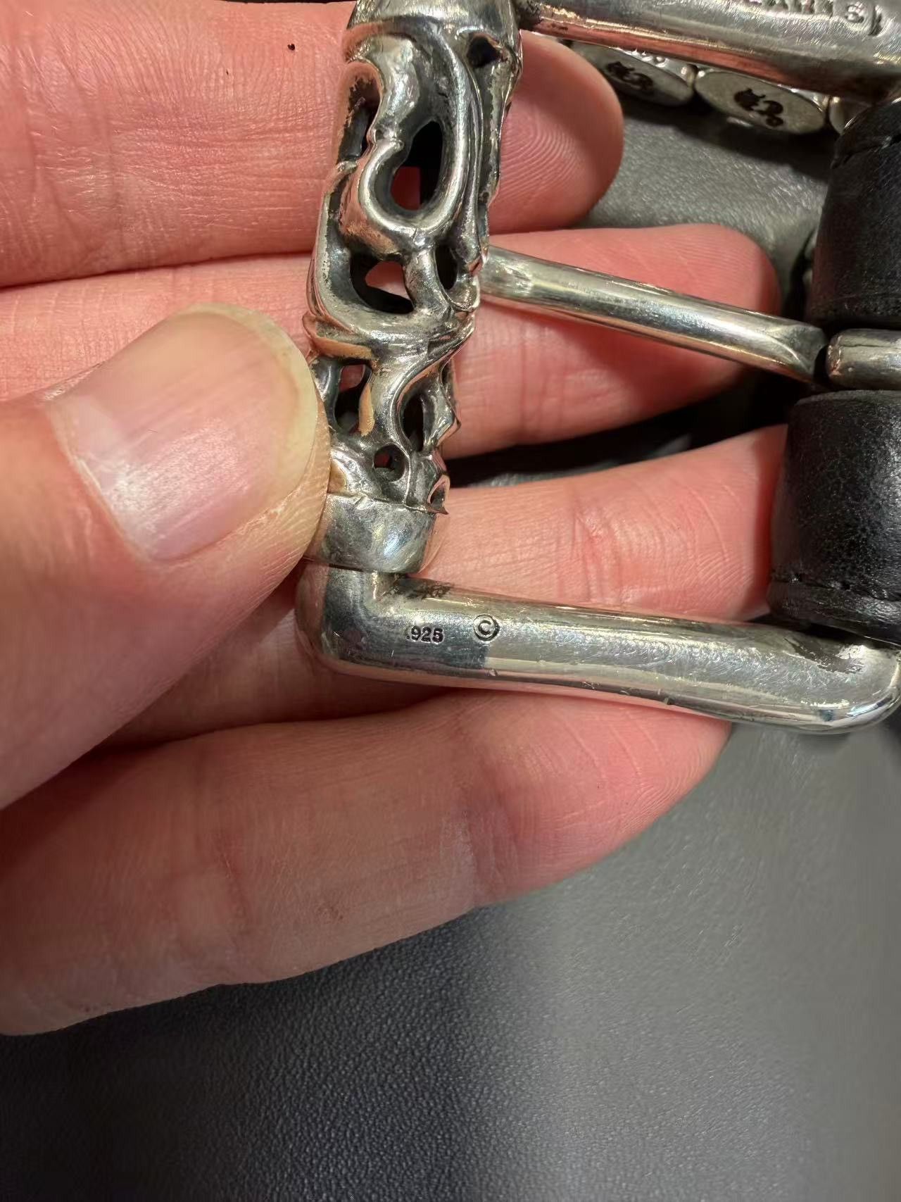 Chrome Hearts Chrome Hearts Roller Belt Size 32 - 13 Thumbnail