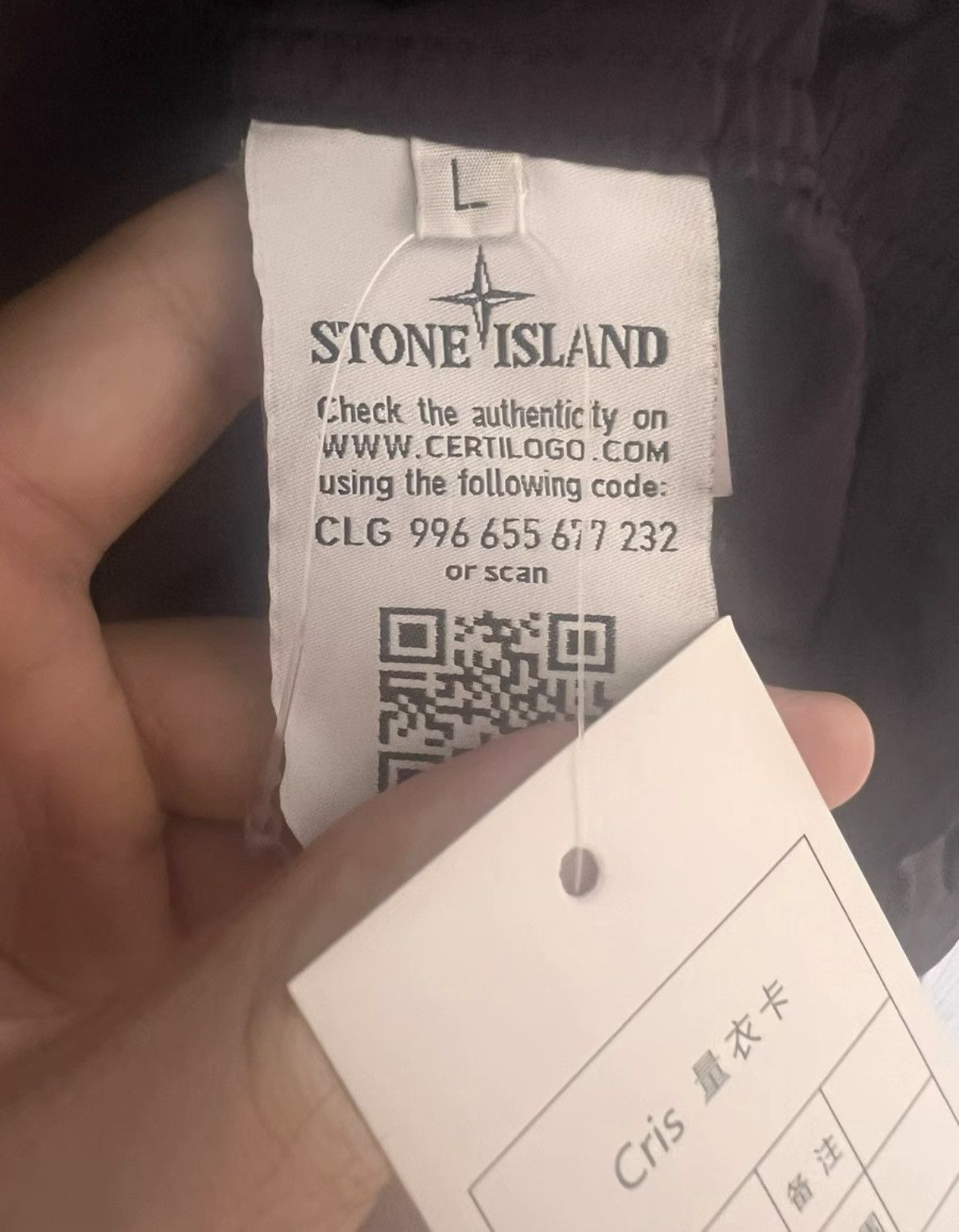 Stone Island Stone Island Purple Metal Nylon Wine Red / Gallon Purple Size US L / EU 52-54 / 3 - 5 Thumbnail