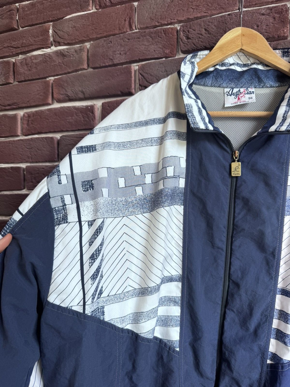 Vintage Vintage Australian 90s Tracksuit Jacket Grail Gabber Wear Size US XL / EU 56 / 4 - 5 Thumbnail