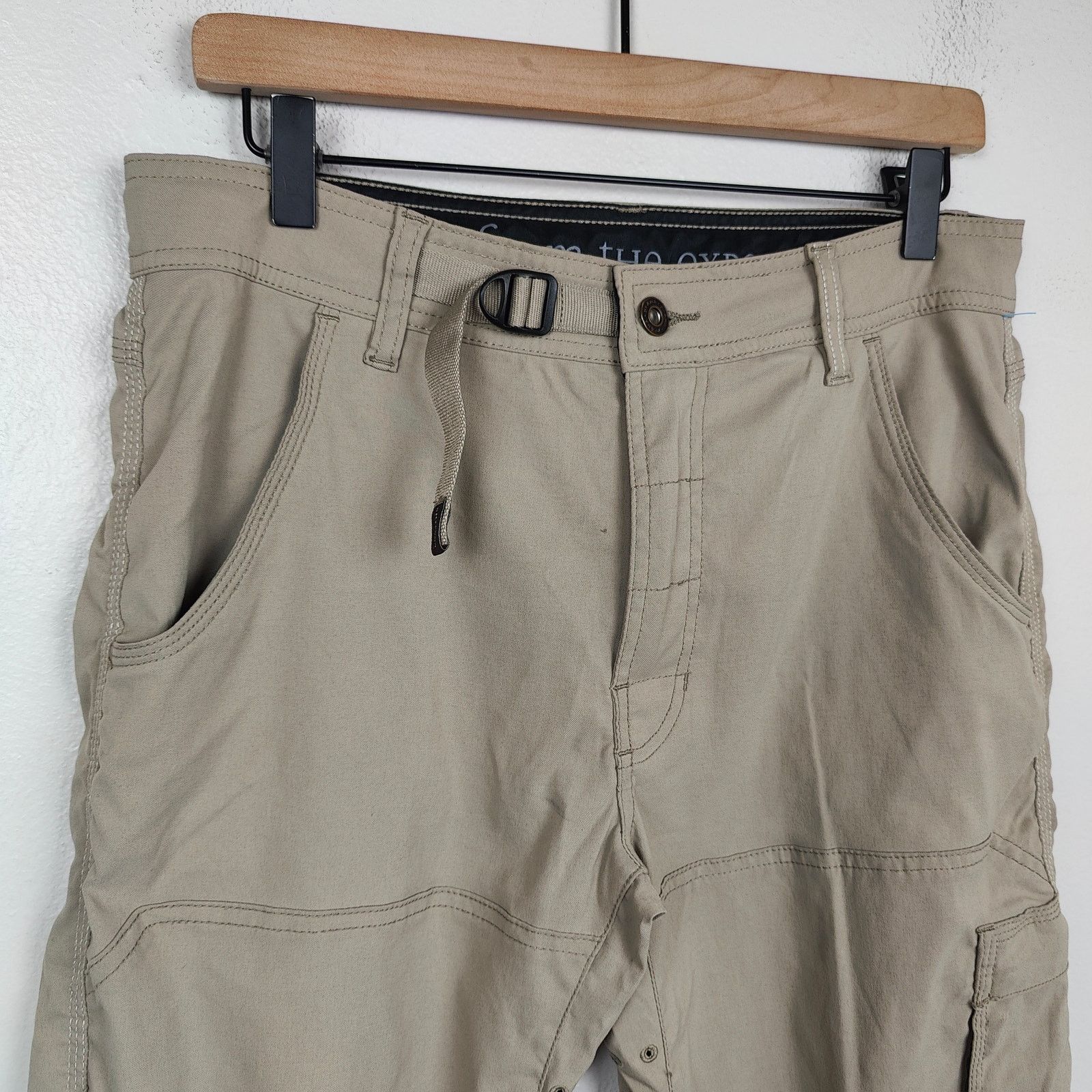 Prana Prana Stretch Convertible Hiking Pants Mens Small x 30 Size US 30 / EU 46 - 2 Thumbnail