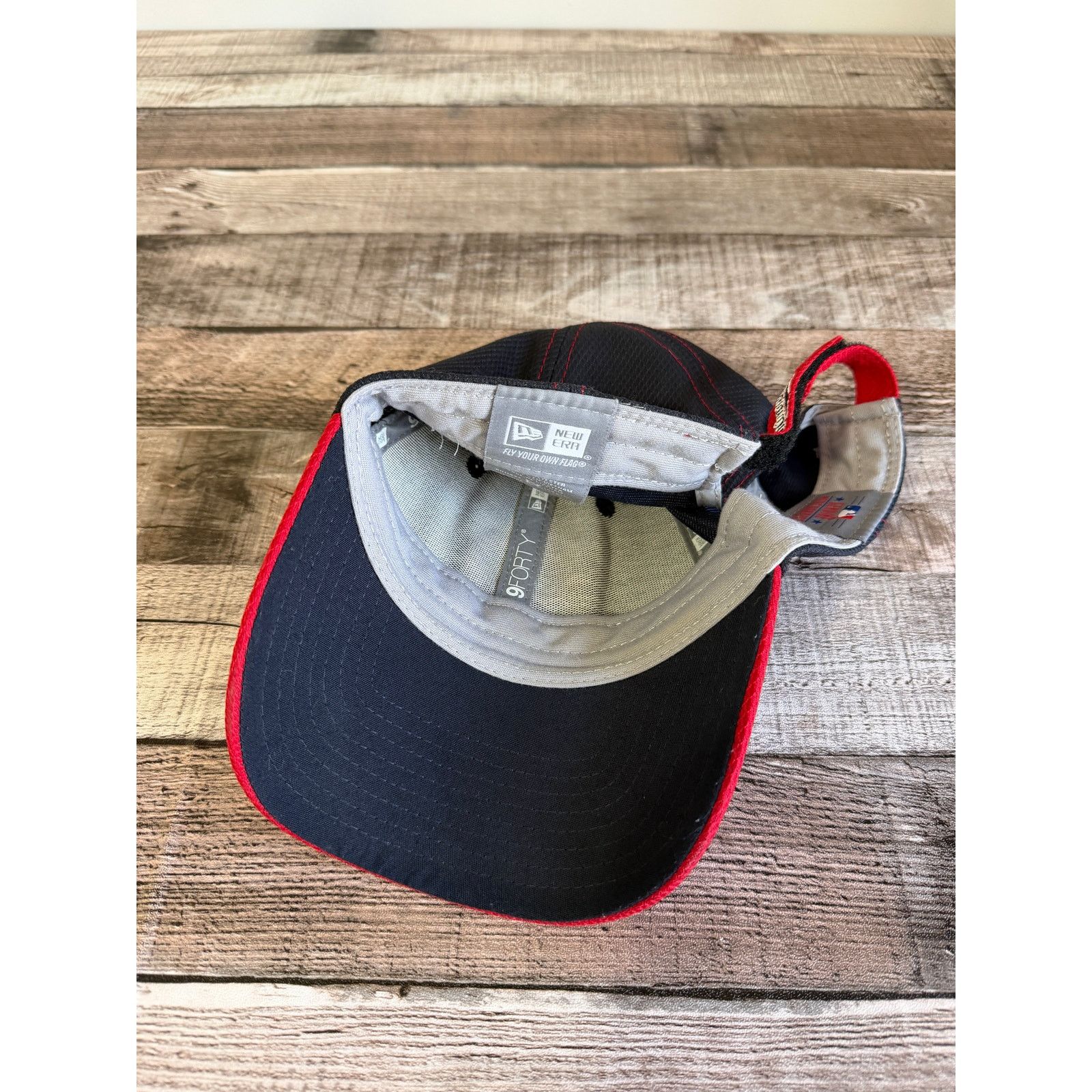 New Era Minnesota Twins New Era 9Forty Adjustable Back Baseball Hat Size ONE SIZE - 7 Thumbnail
