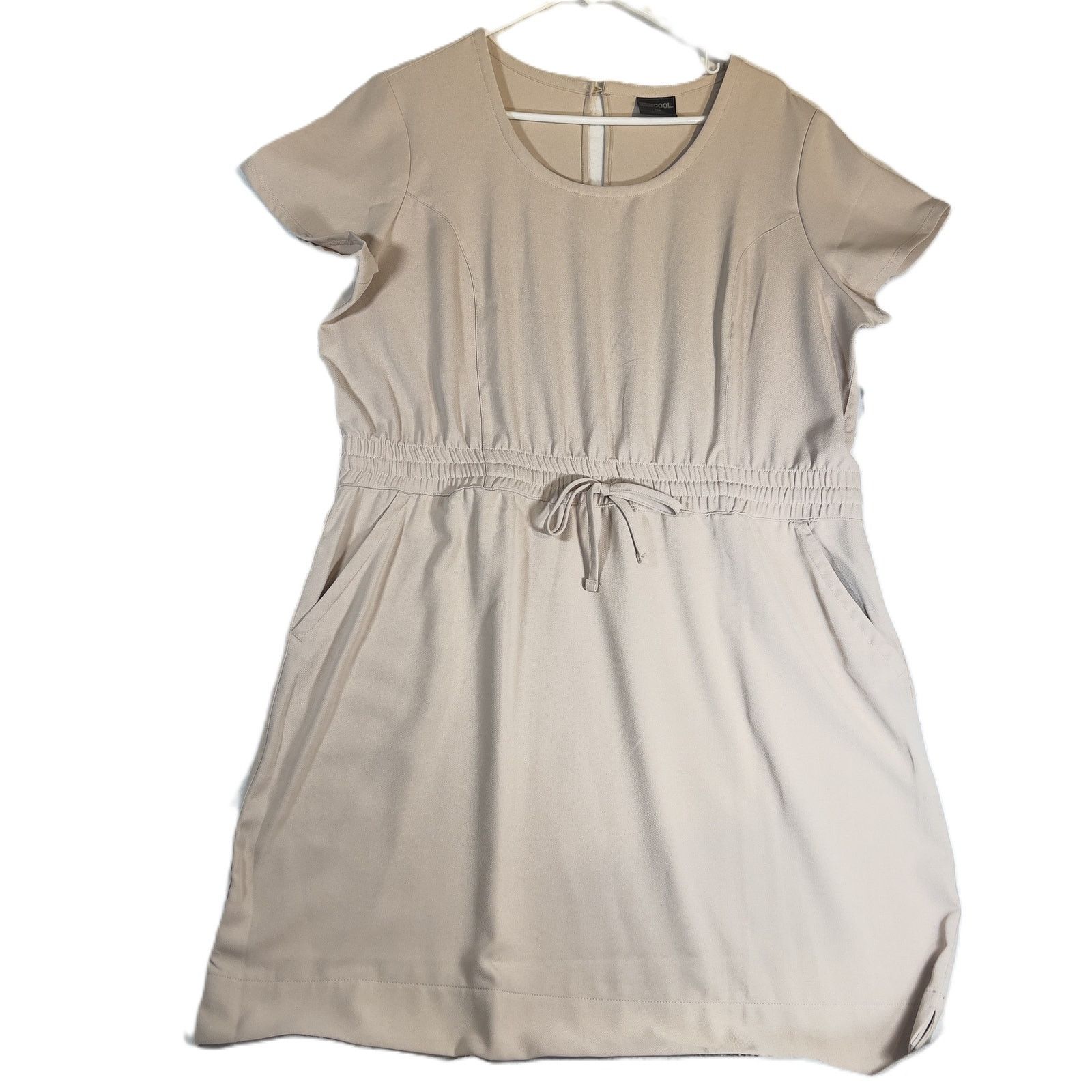 Other 32 Degrees COOL Dress Woman XL Peasant Elastic Waist 37" L Size XL / US 12-14 / IT 48-50 - 1 Thumbnail