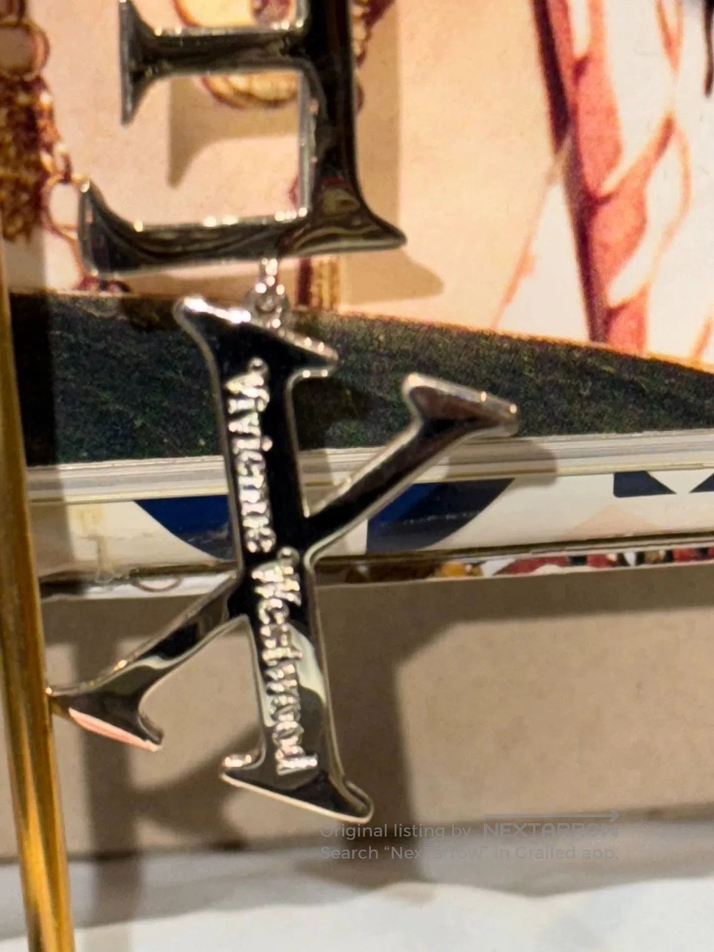 Vivienne Westwood vivienne westwood silver SEX letter earrings. Size ONE SIZE - 4 Thumbnail