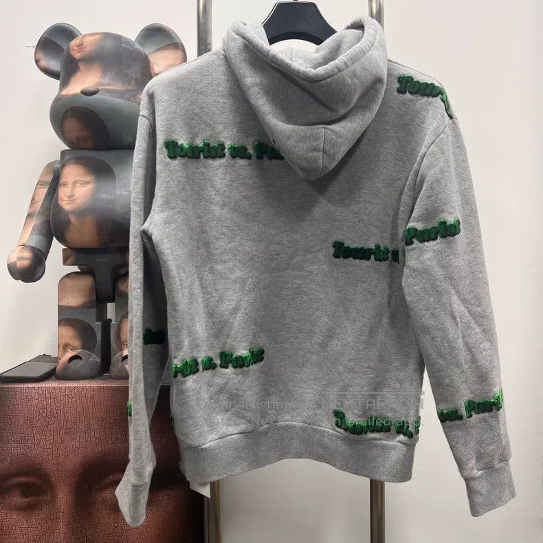 Louis Vuitton Louis Vuitton Flocked Bullet Curtain Hoodie Size US S / EU 44-46 / 1 - 2 Thumbnail
