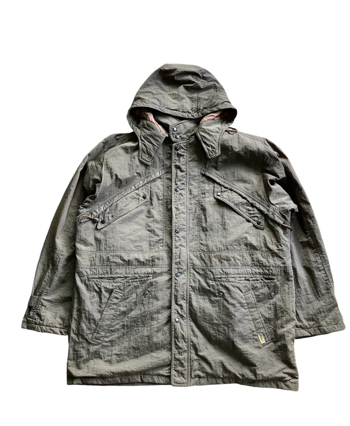 Japanese Brand × Vintage Japanese Vintage Blabell Hood Bomber Jacket Size US M / EU 48-50 / 2 - 1 Thumbnail