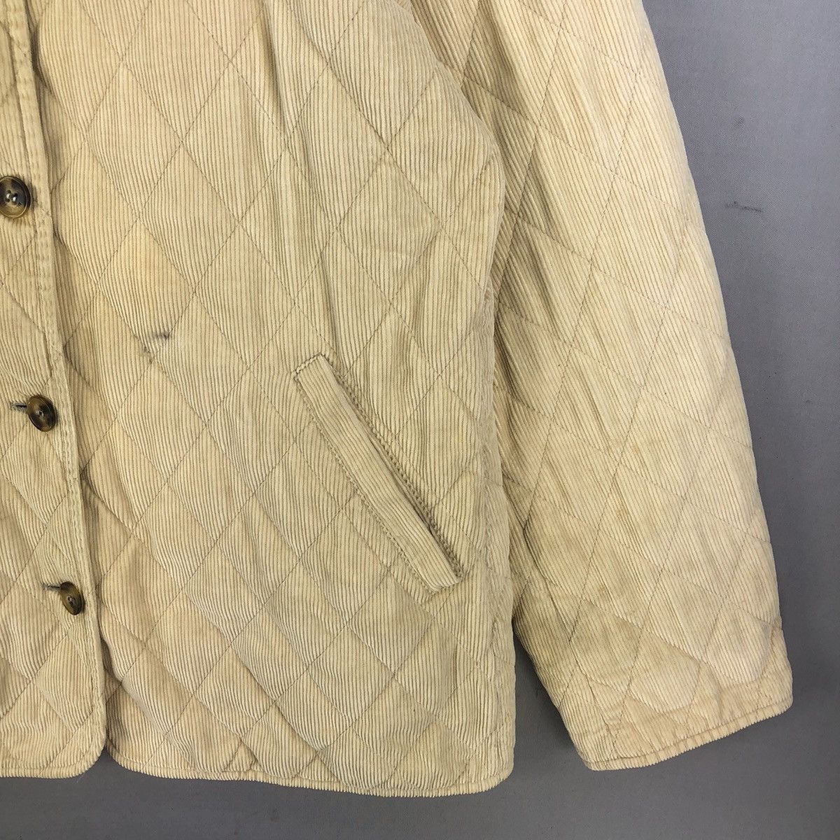 Burberry Rare 🔥 Vintage Burberry Corduroy Nova Check Lining Jacket Size M / US 6-8 / IT 42-44 - 3 Thumbnail