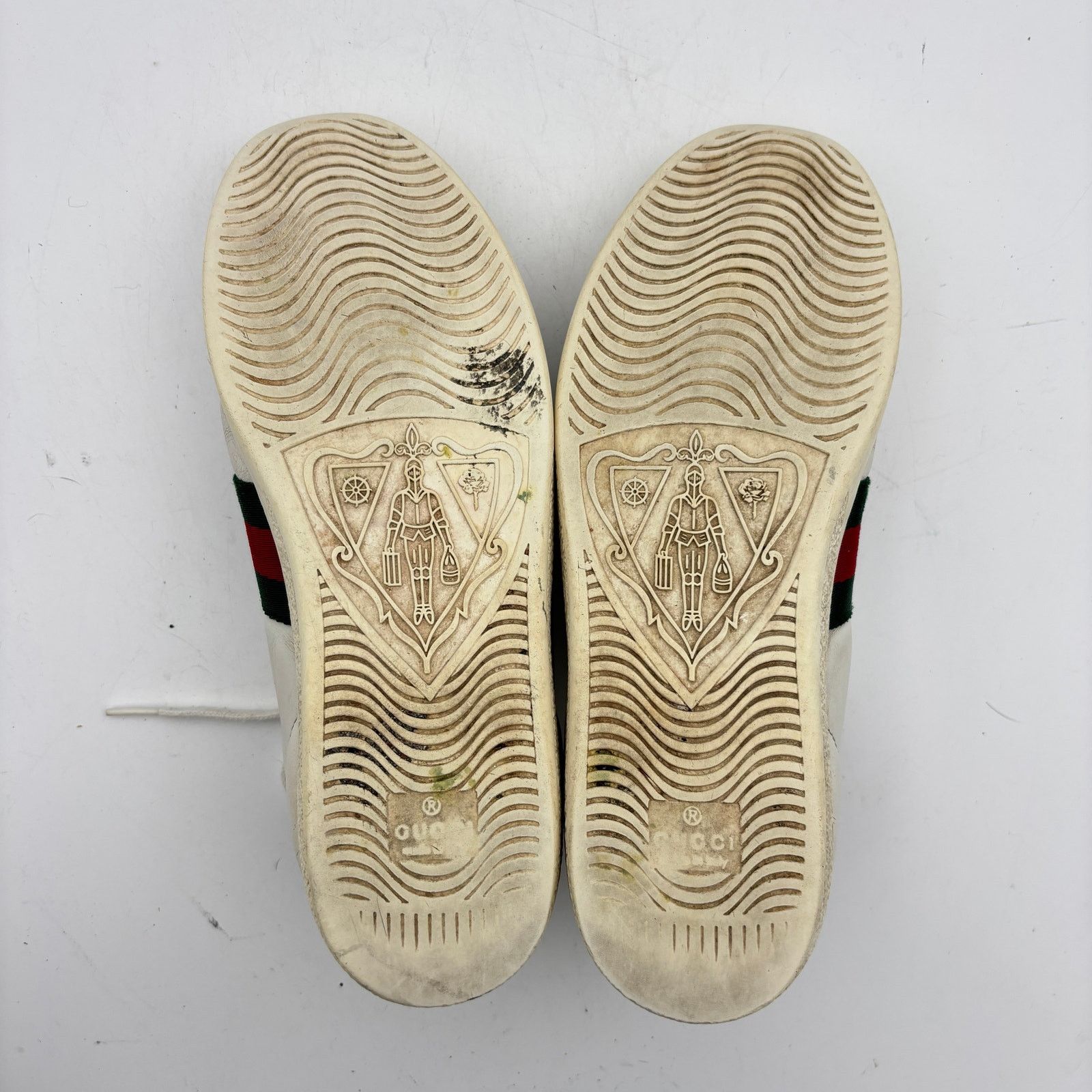 Gucci Gucci Ace Stripe Golden Bee Sneakers Women's 37.5 / 7.5 Size US 7.5 / IT 37.5 - 8 Thumbnail