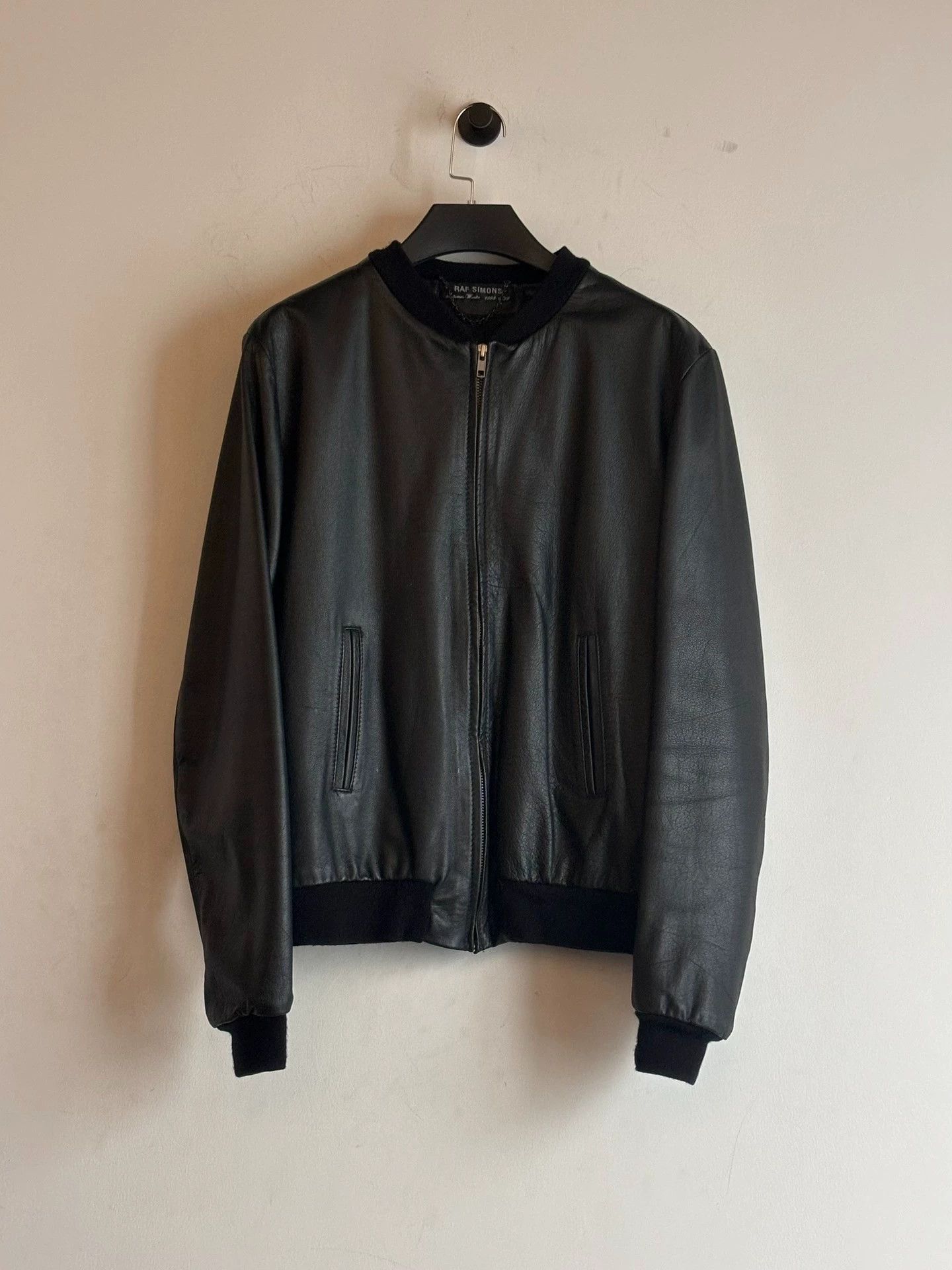 Raf Simons Raf Simons AW98 Lambskin Baseball Jacket 48 (Slim) Size US M / EU 48-50 / 2 - 1 Thumbnail