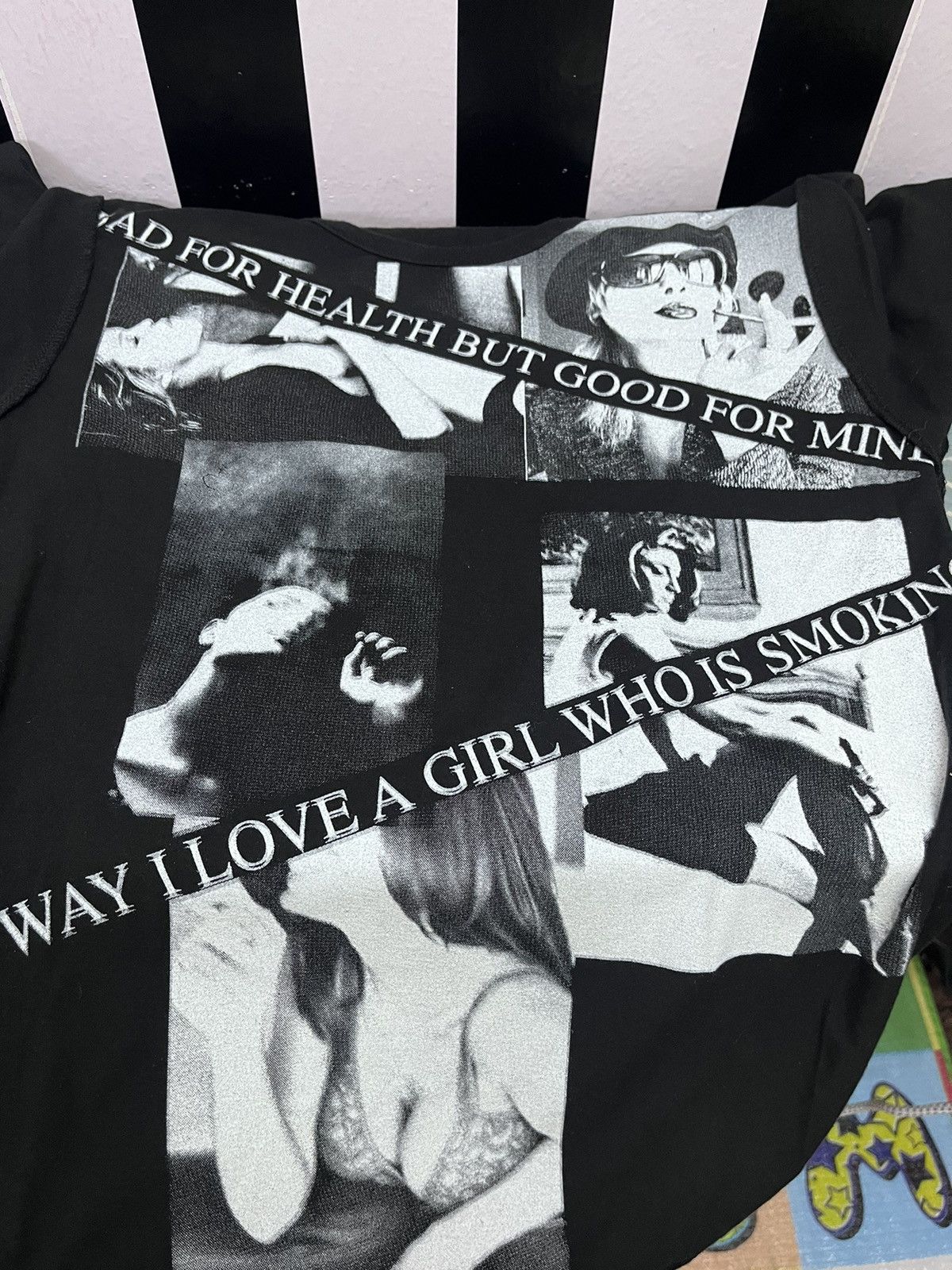 Other Smokin girl in out print tee Size US XS / EU 42 / 0 - 1 Thumbnail