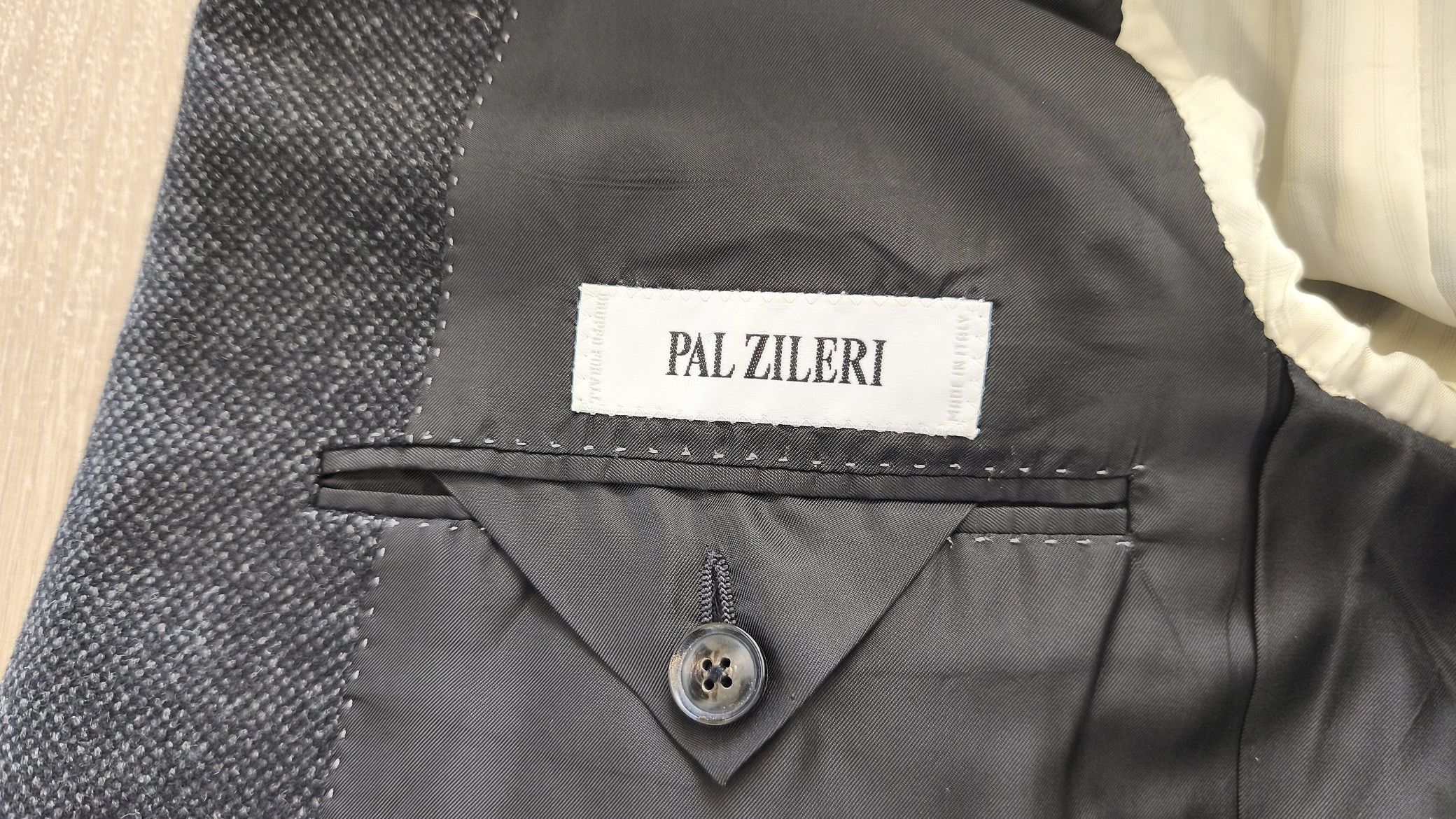 Pal Zileri Pal Zileri men's wool blazer, cashmere blend- size 50 Size 50R - 4 Thumbnail