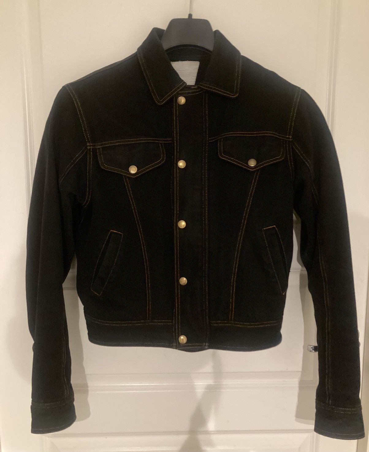 RARE SS18 Cem Black Denim Jacket
