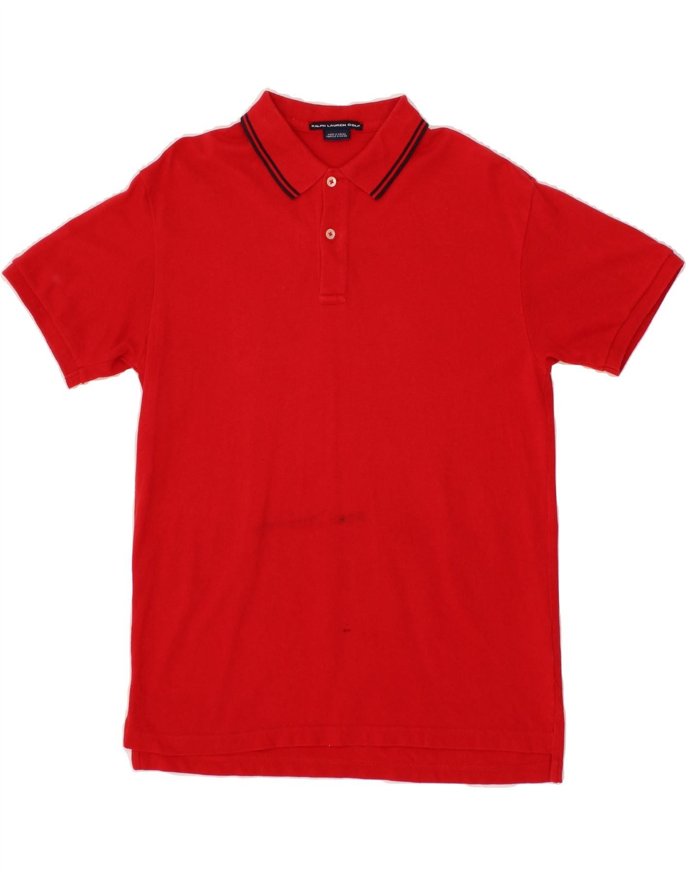 Ralph Lauren Mens Polo Shirt Small Red Cotton Size US S / EU 44-46 / 1 - 1 Thumbnail