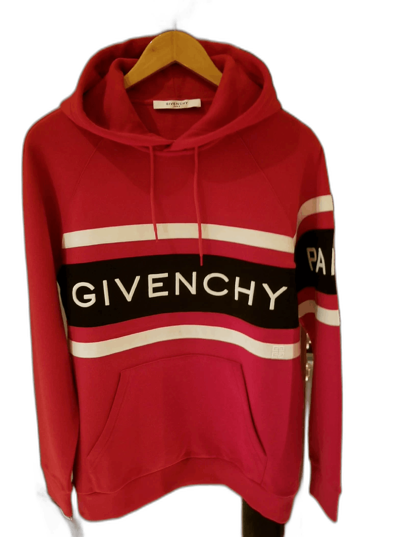 Givenchy Givenchy Givenchy Red Black White Hoodie Small Size -2507 Size US S / EU 44-46 / 1 - 1 Thumbnail